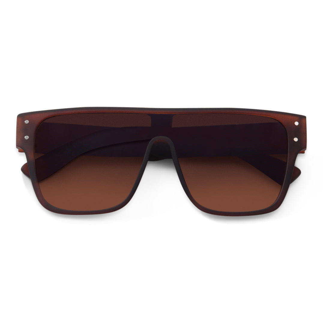 Bash Brown Oversize Sunglasses