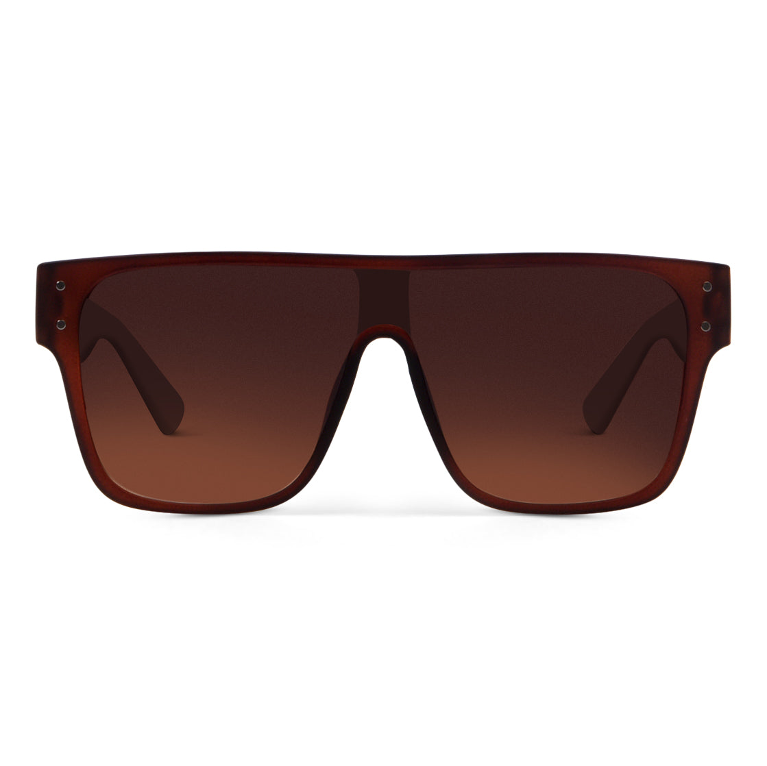 Bash Brown Oversize Sunglasses