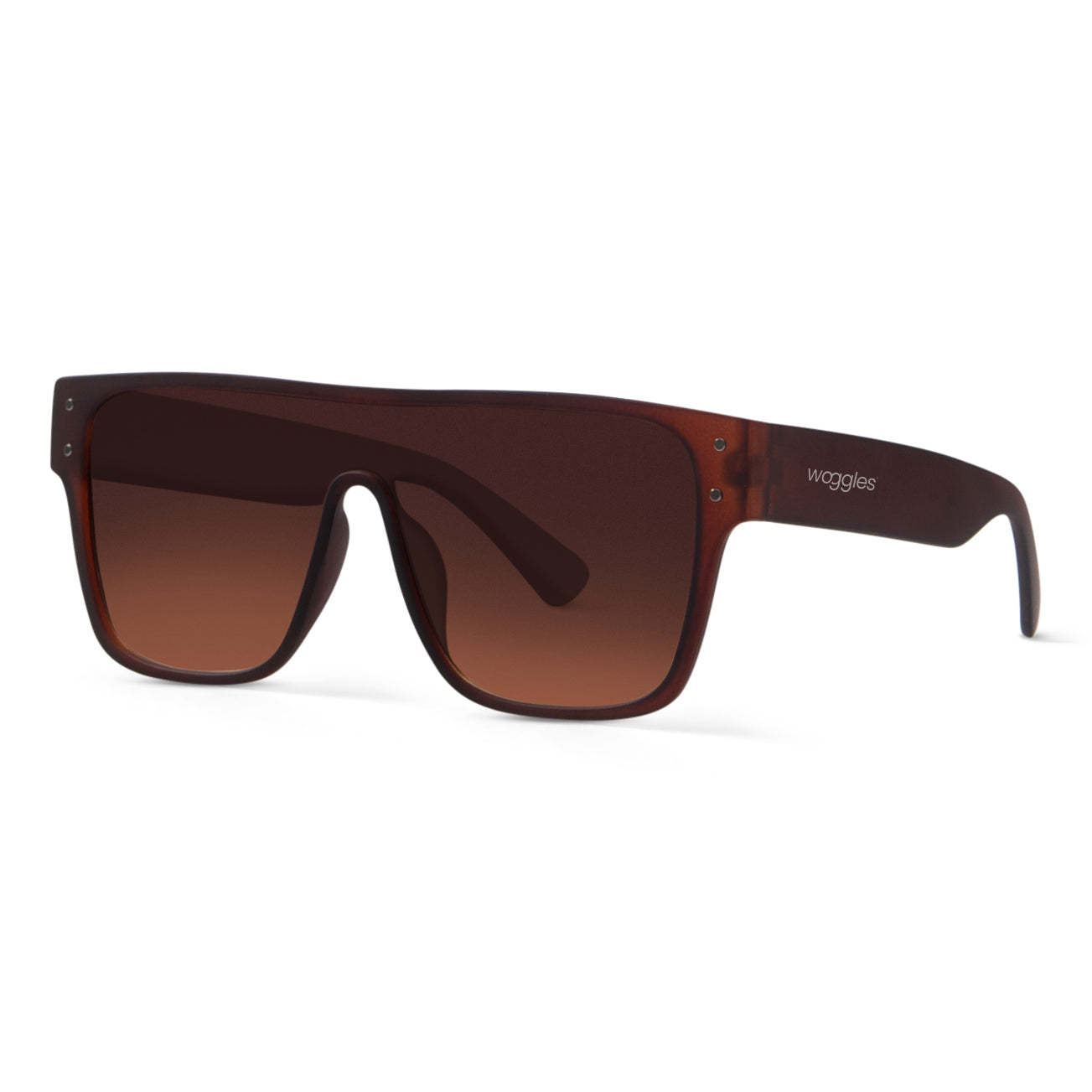 Bash Brown Oversize Sunglasses