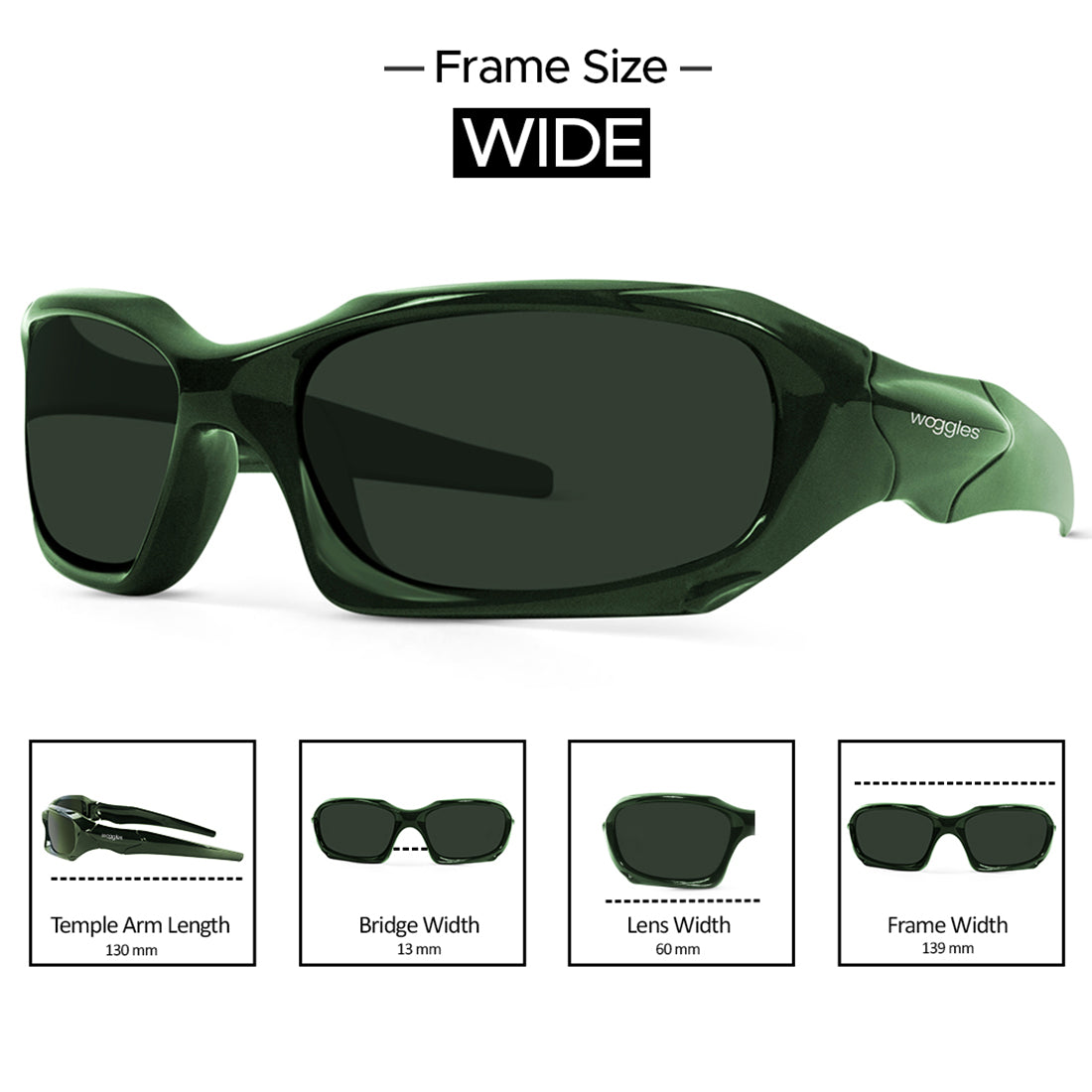Fresh Funk Polarized Sports Sunglasses