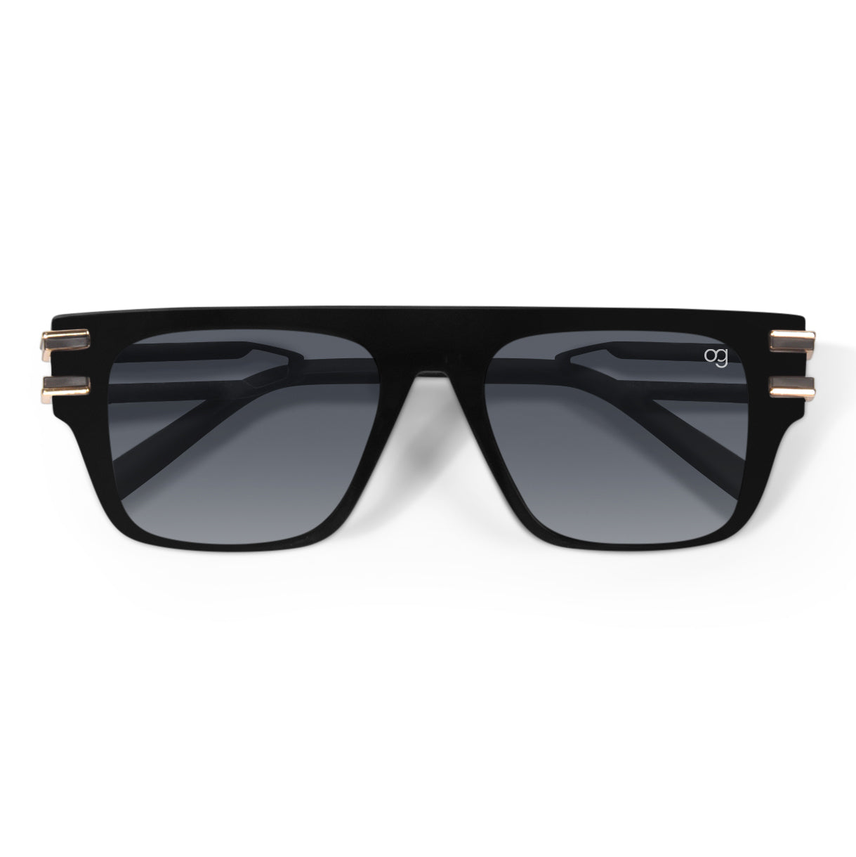 Monolith Black Rectangle Sunglasses