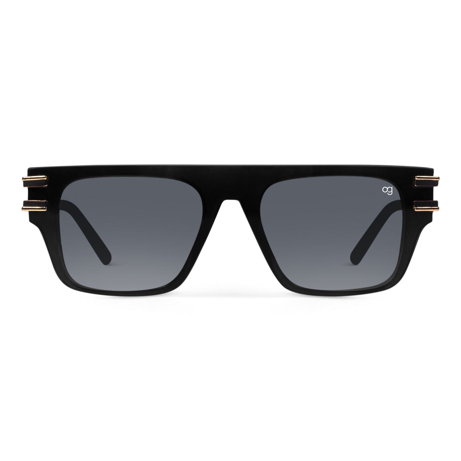 Monolith Black Rectangle Sunglasses