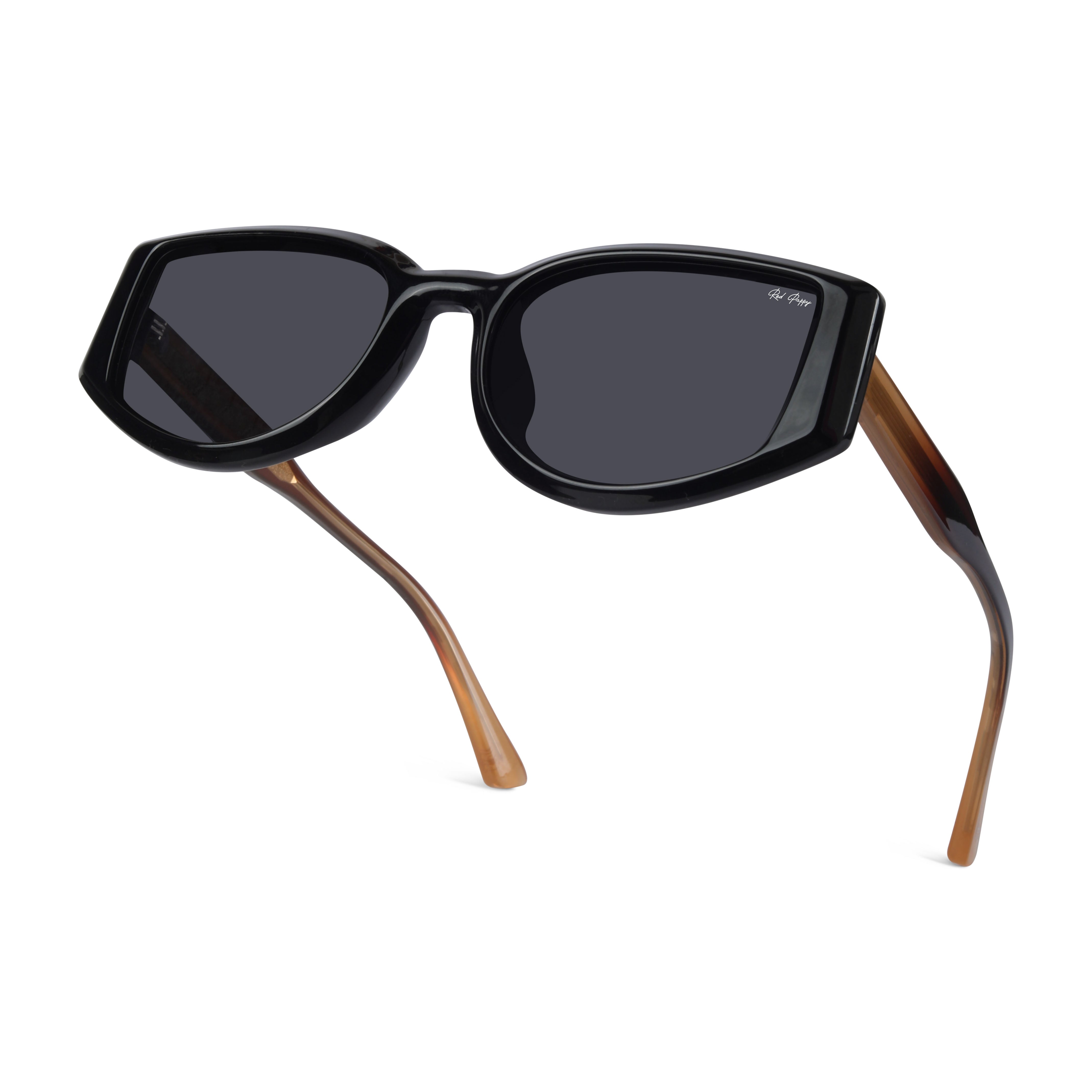 Alcove Orange Polarized Rectangle Sunglasses