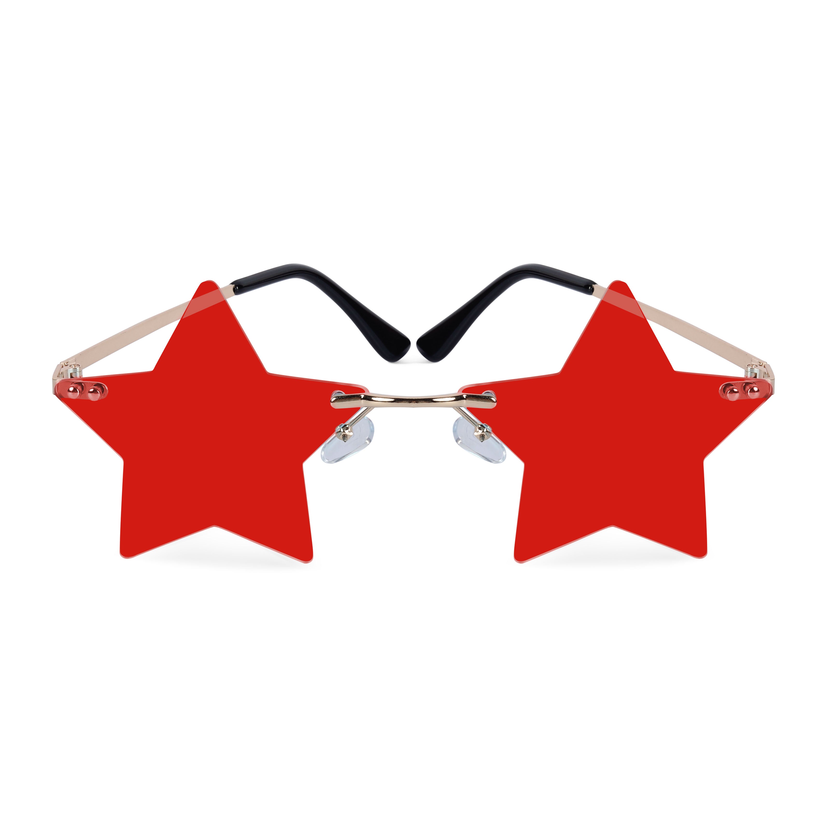 Ciel Red Star Sunglasses