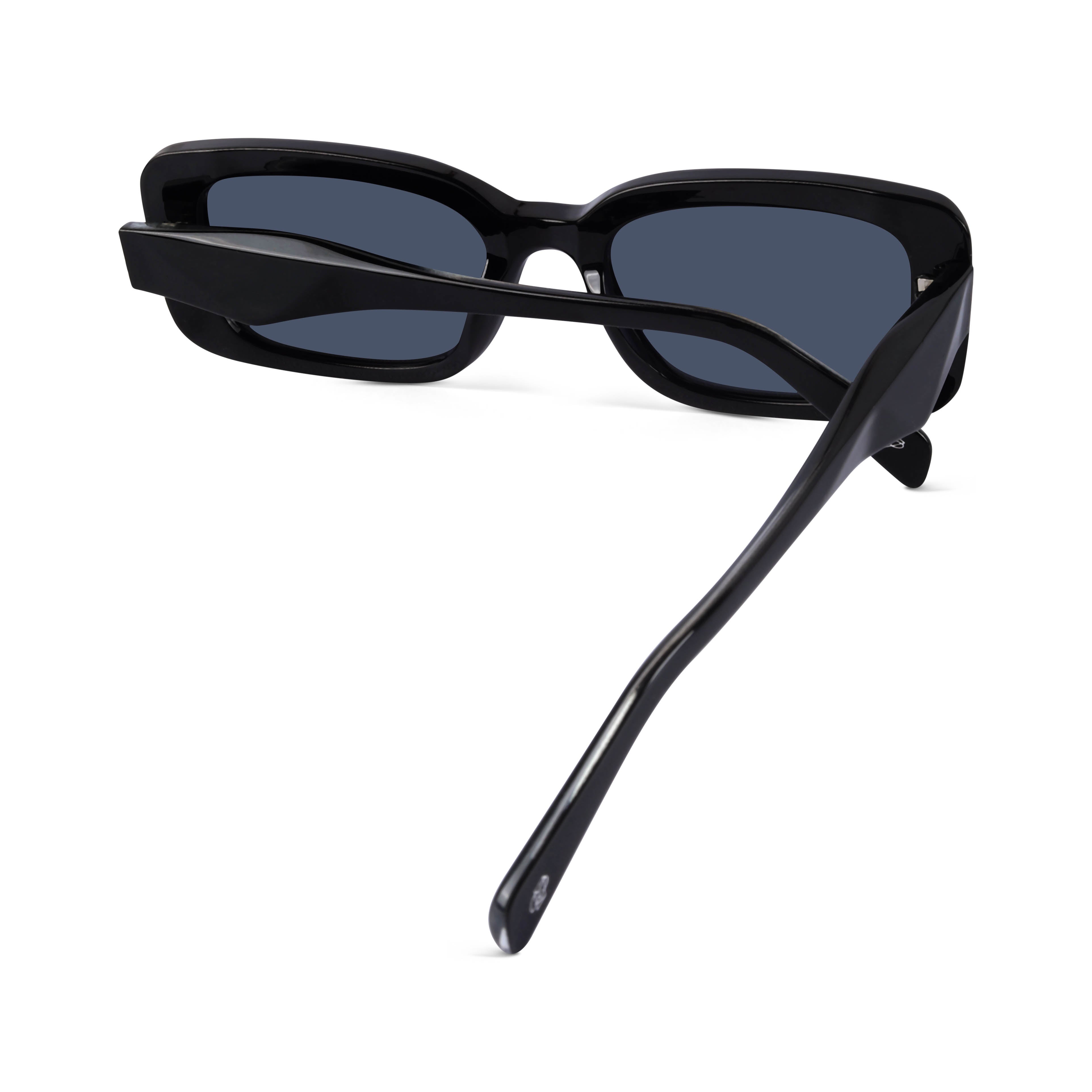 Eldrion Black Oversized Sunglasses