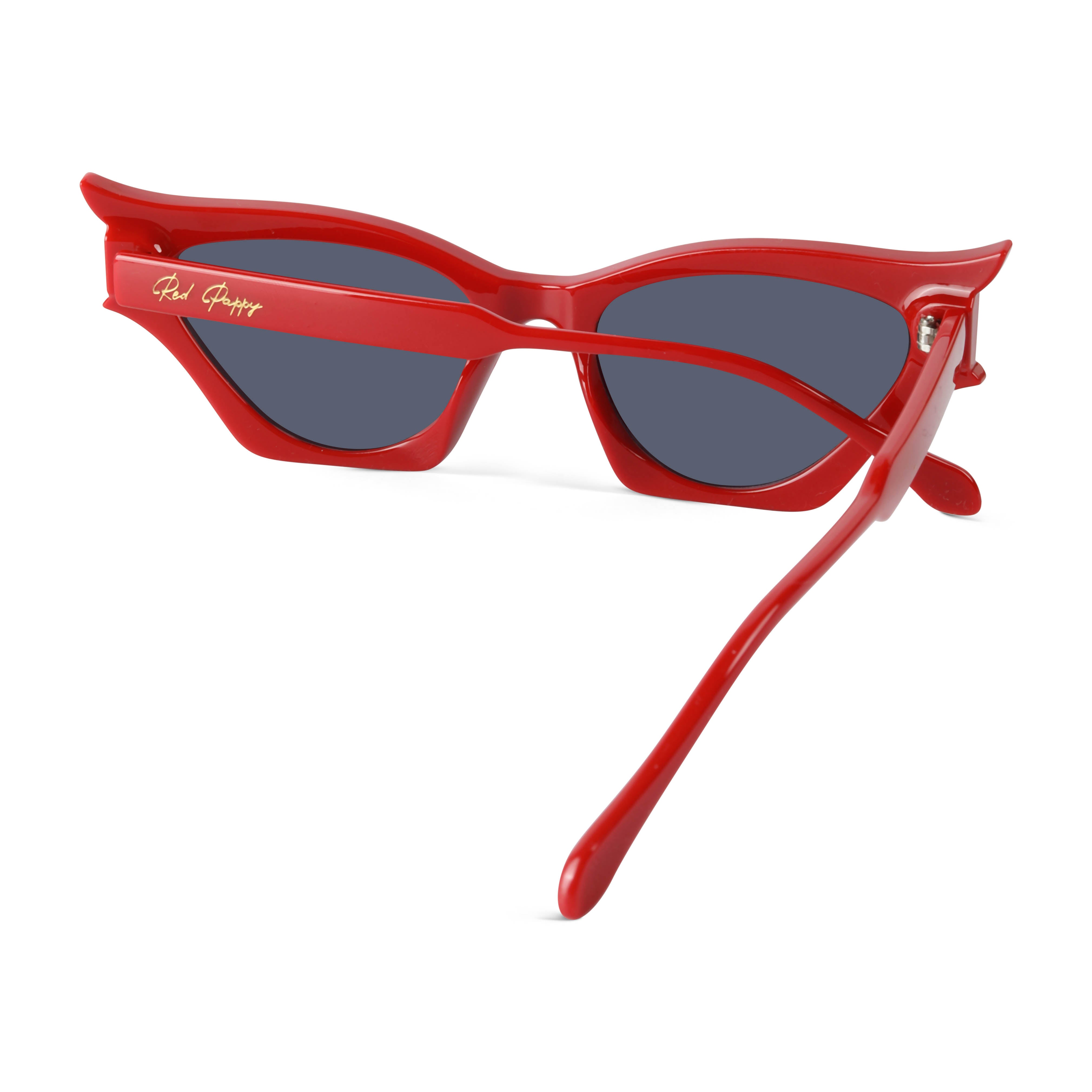 Flauxis Blue Cateye Sunglasses
