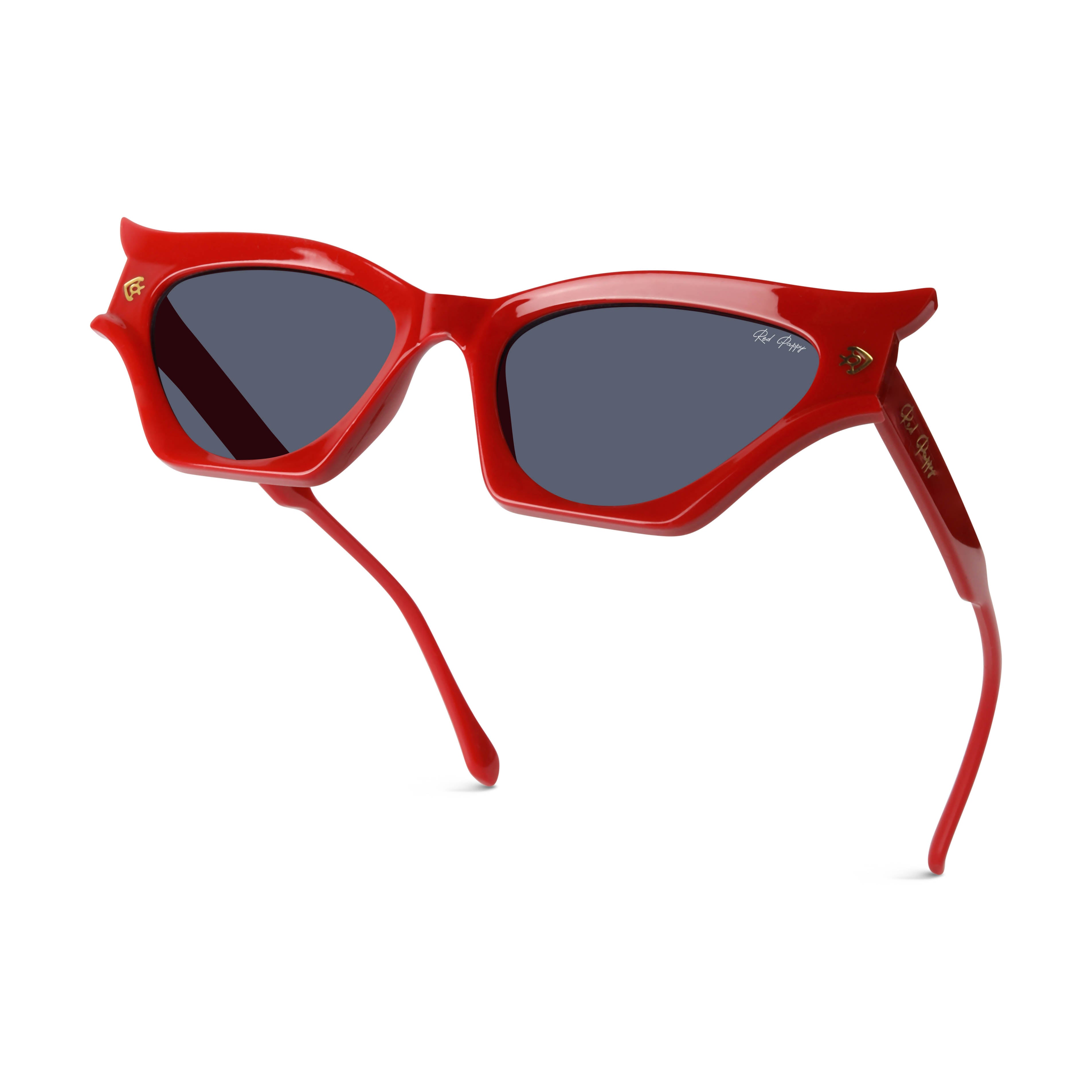 Flauxis Blue Cateye Sunglasses