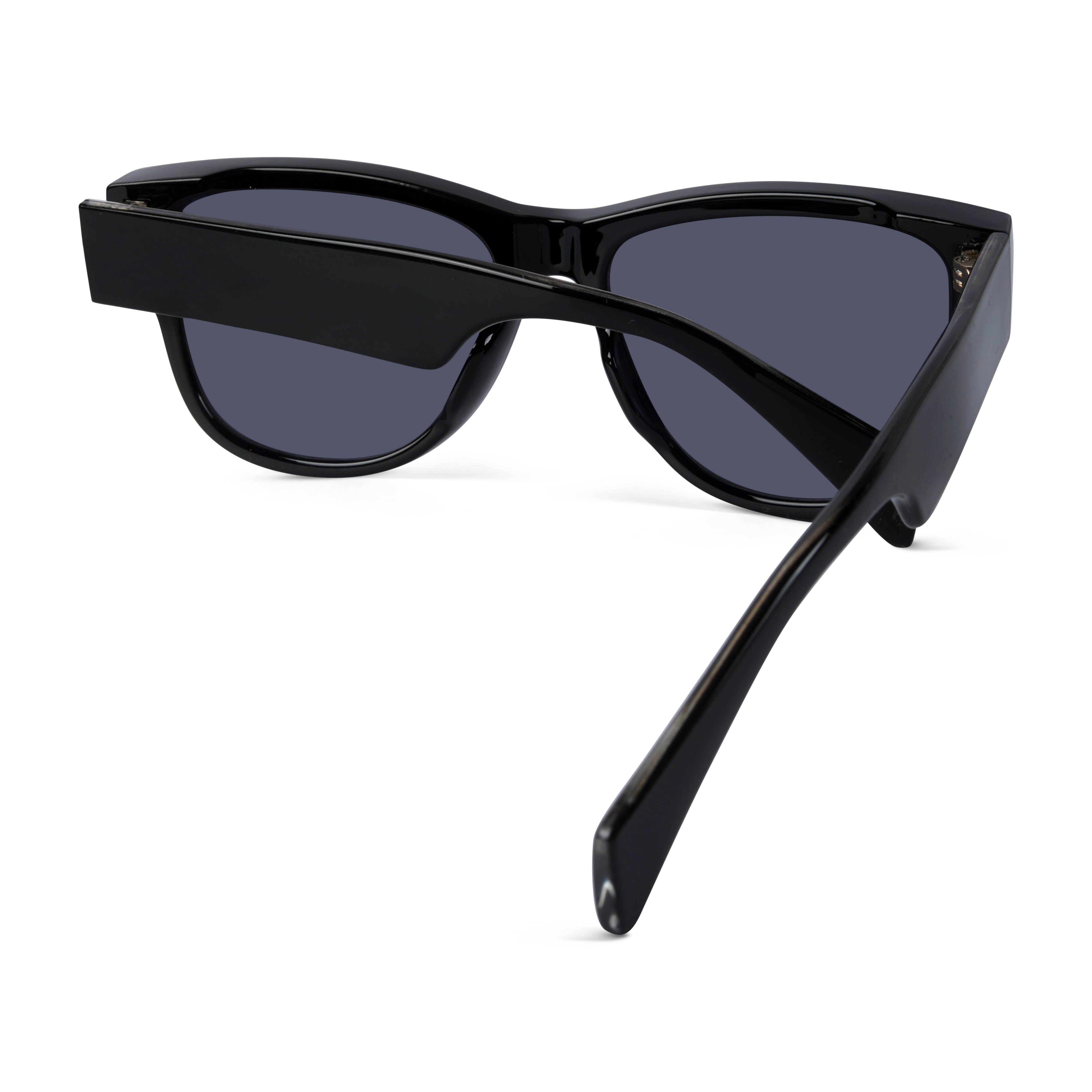 Majesty Black Wayfarer Sunglasses