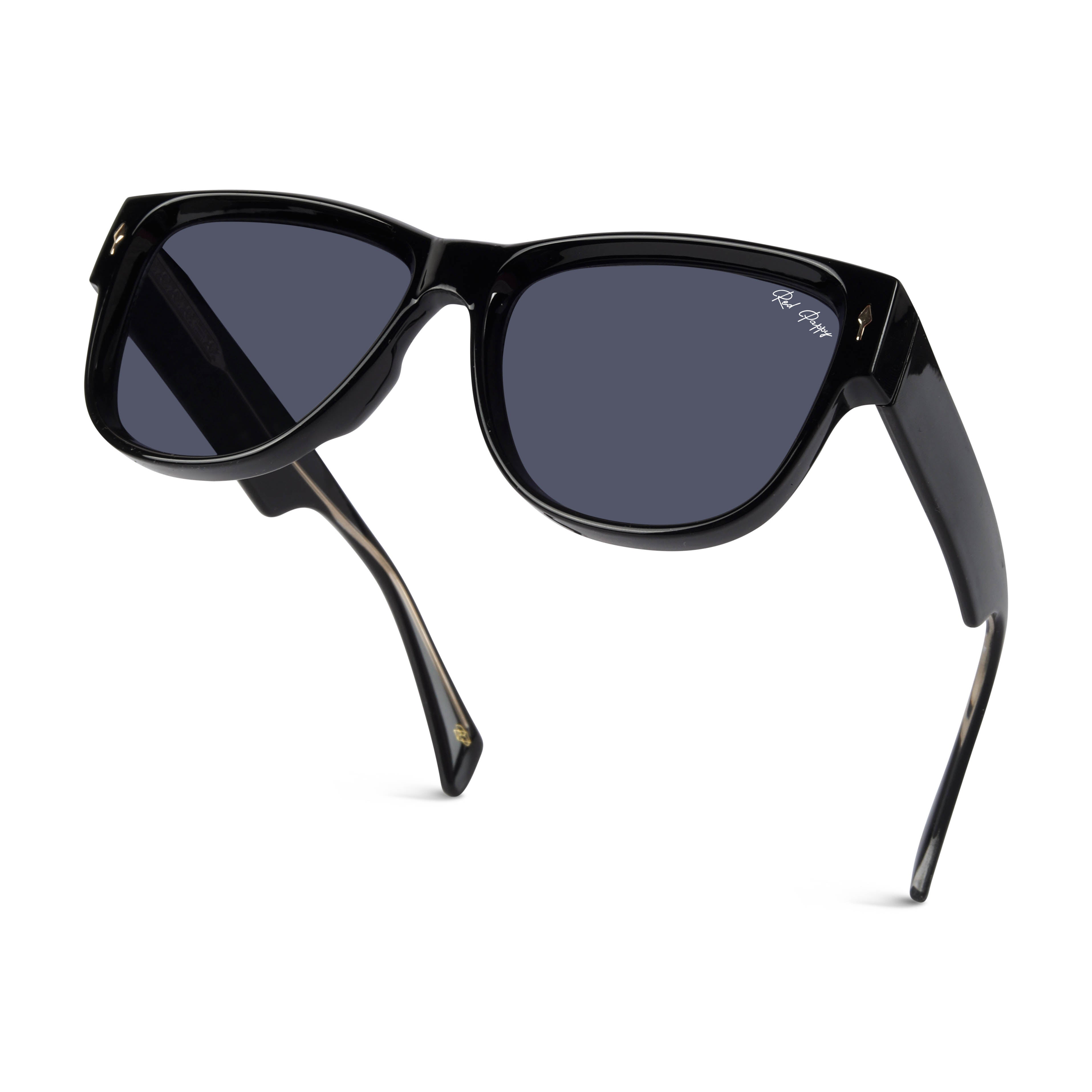 Majesty Black Wayfarer Sunglasses