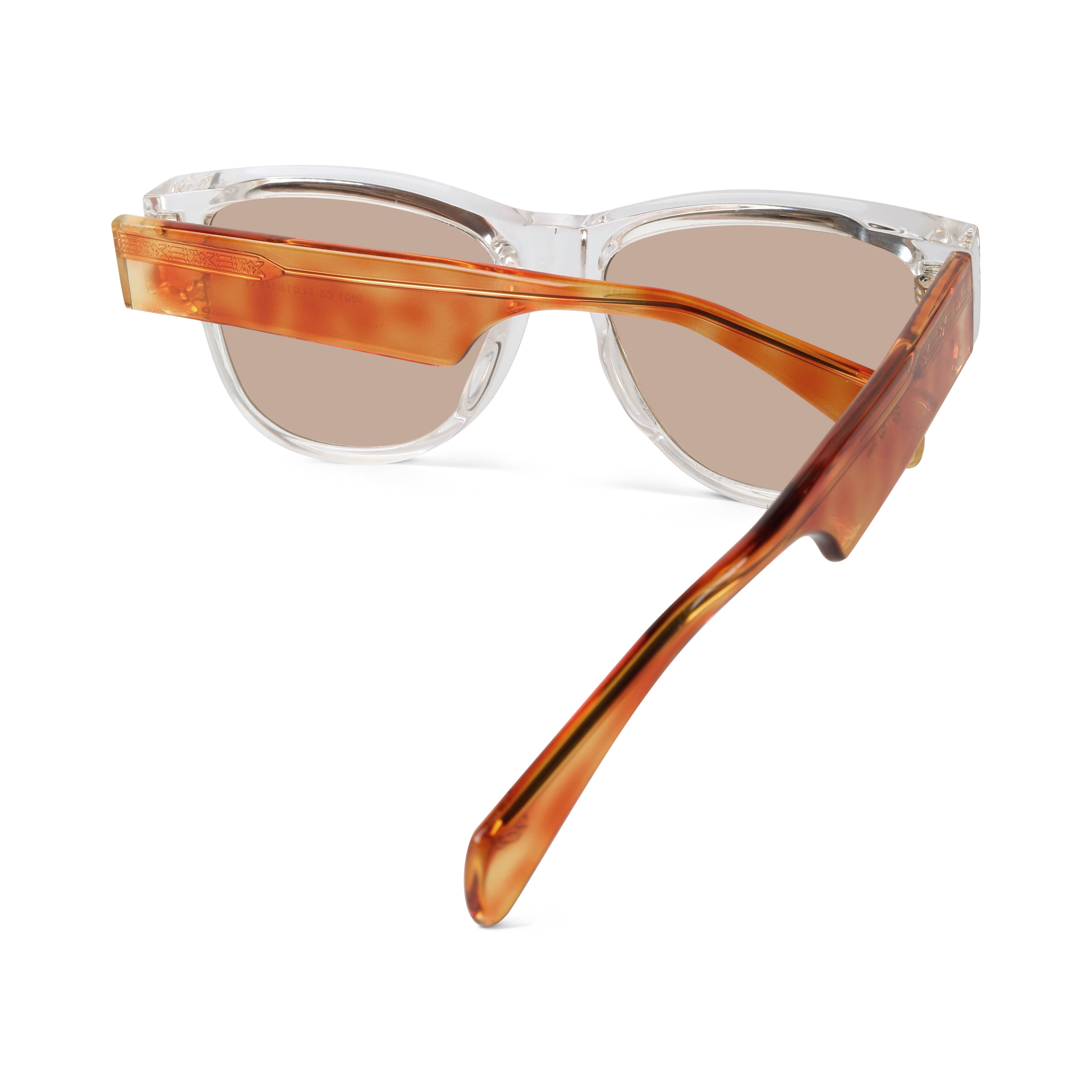 Majesty Transparent Wayfarer Sunglasses