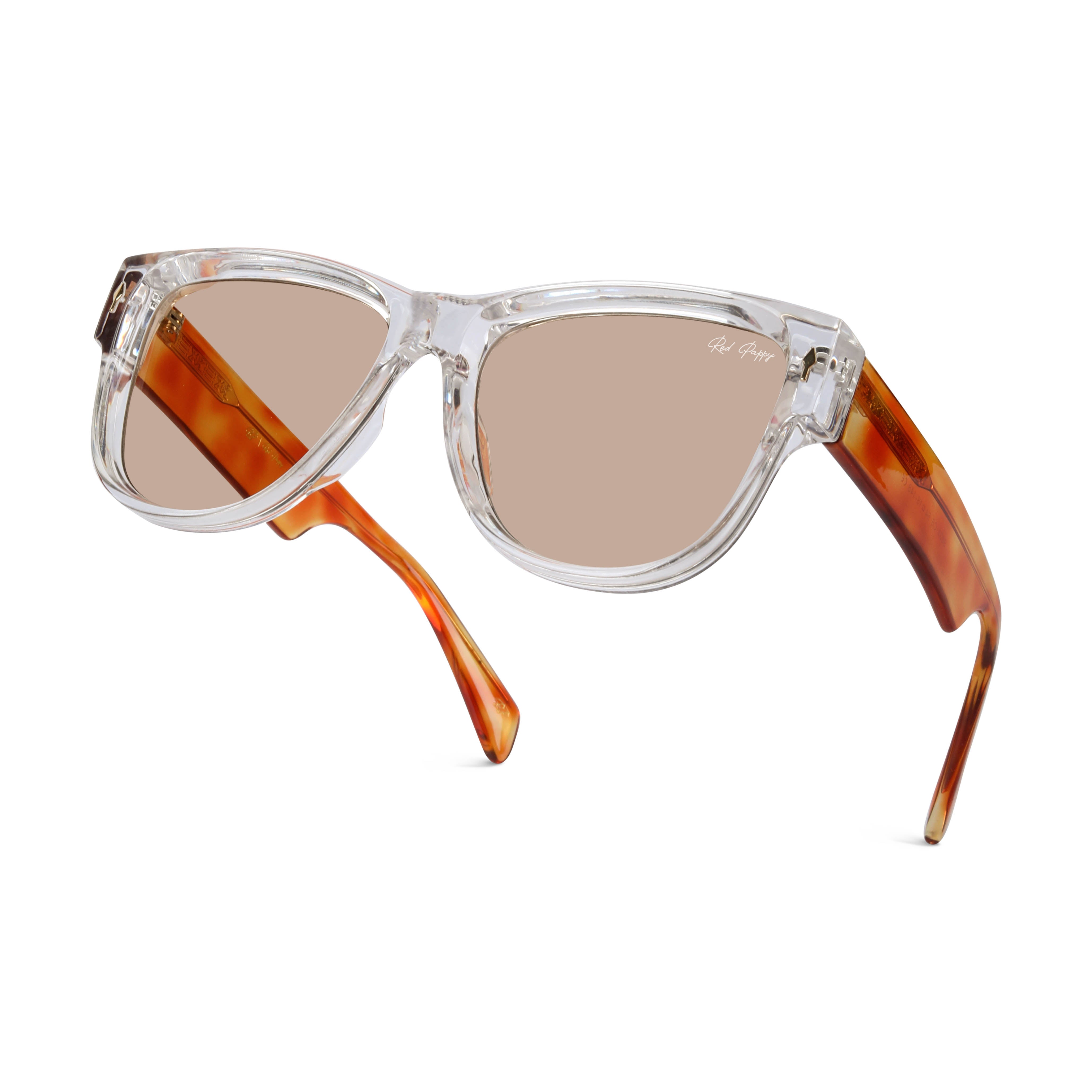Majesty Transparent Wayfarer Sunglasses
