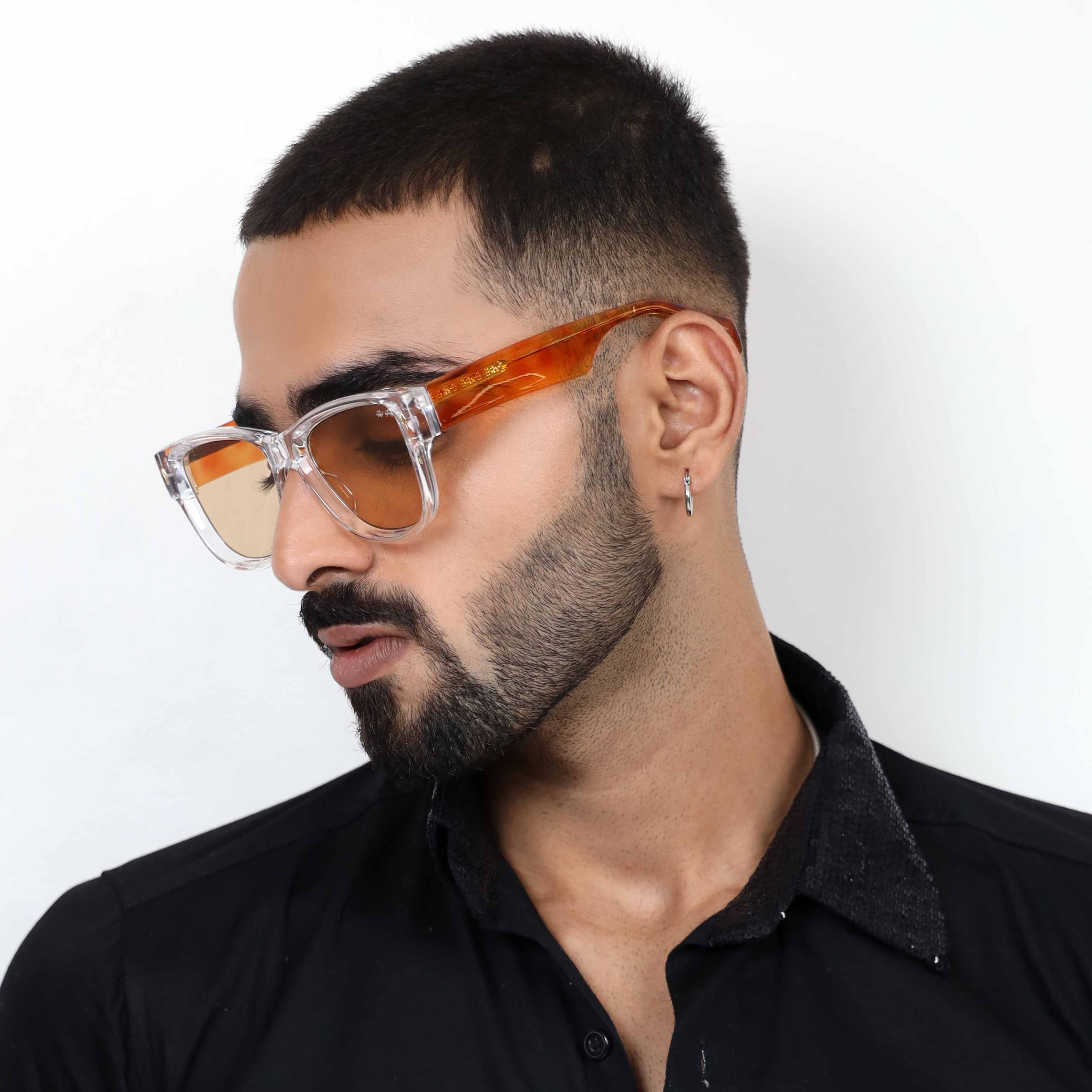 Majesty Transparent Wayfarer Sunglasses
