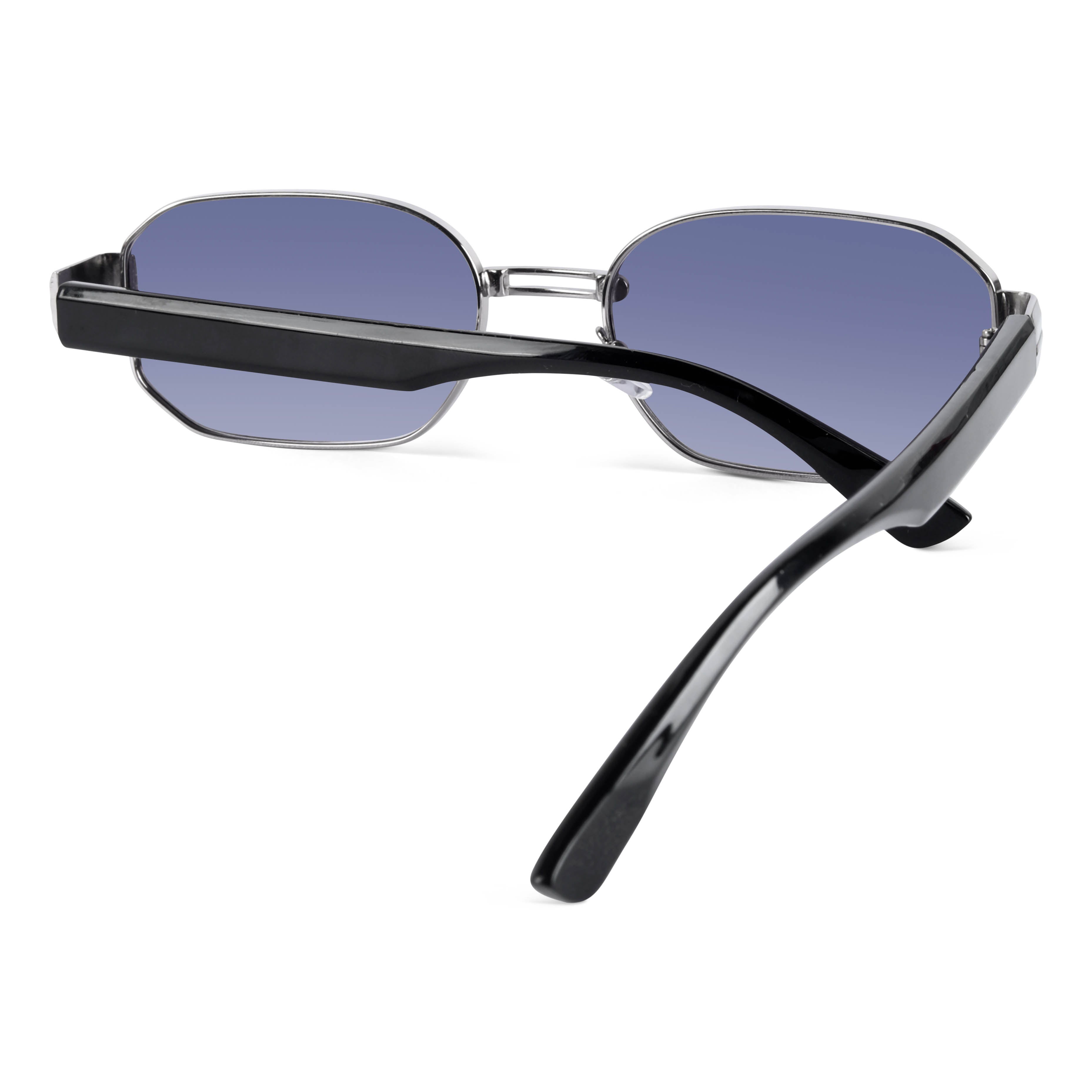 Noctis Black Rectangle Sunglasses