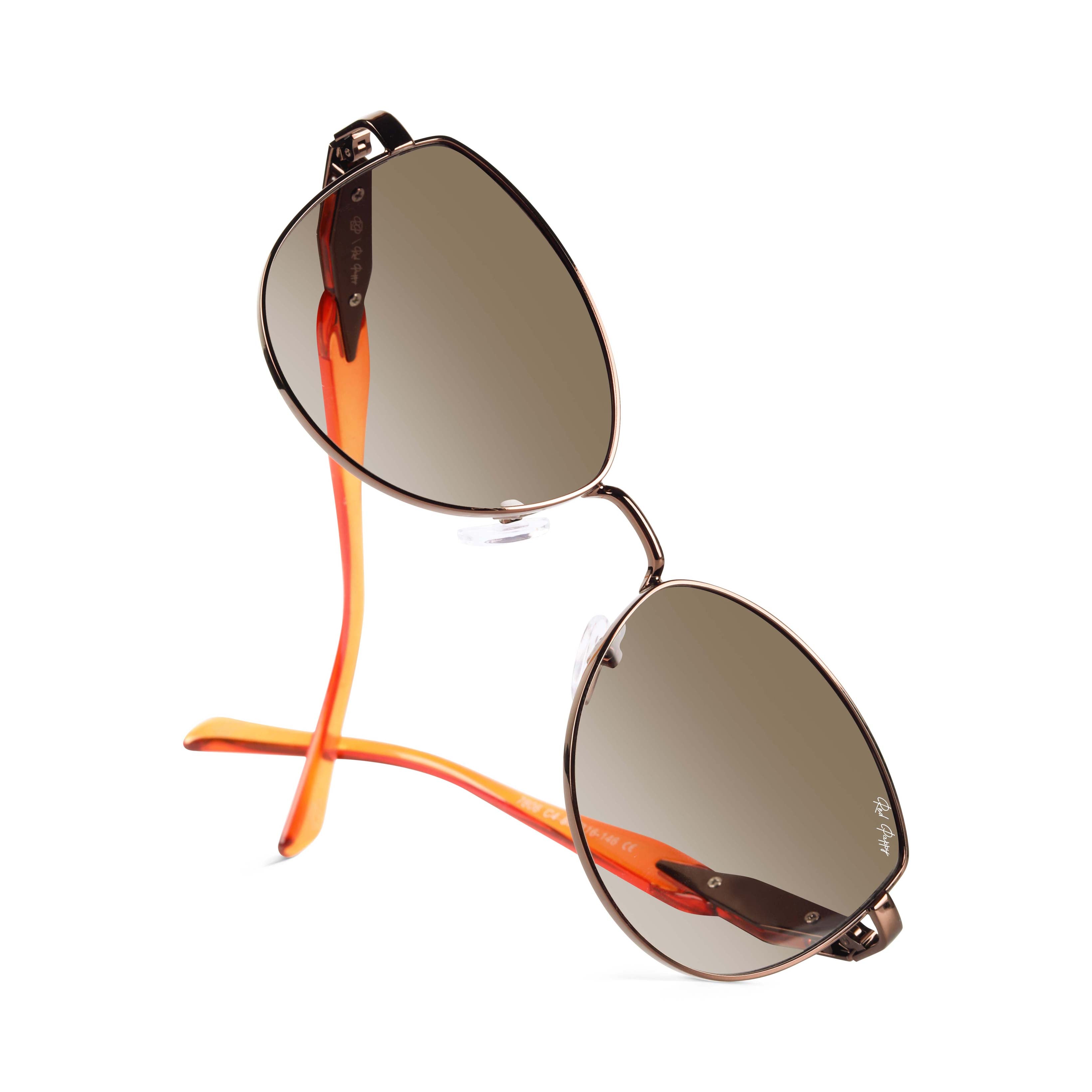 Nyctara Brown Cateye Sunglasses