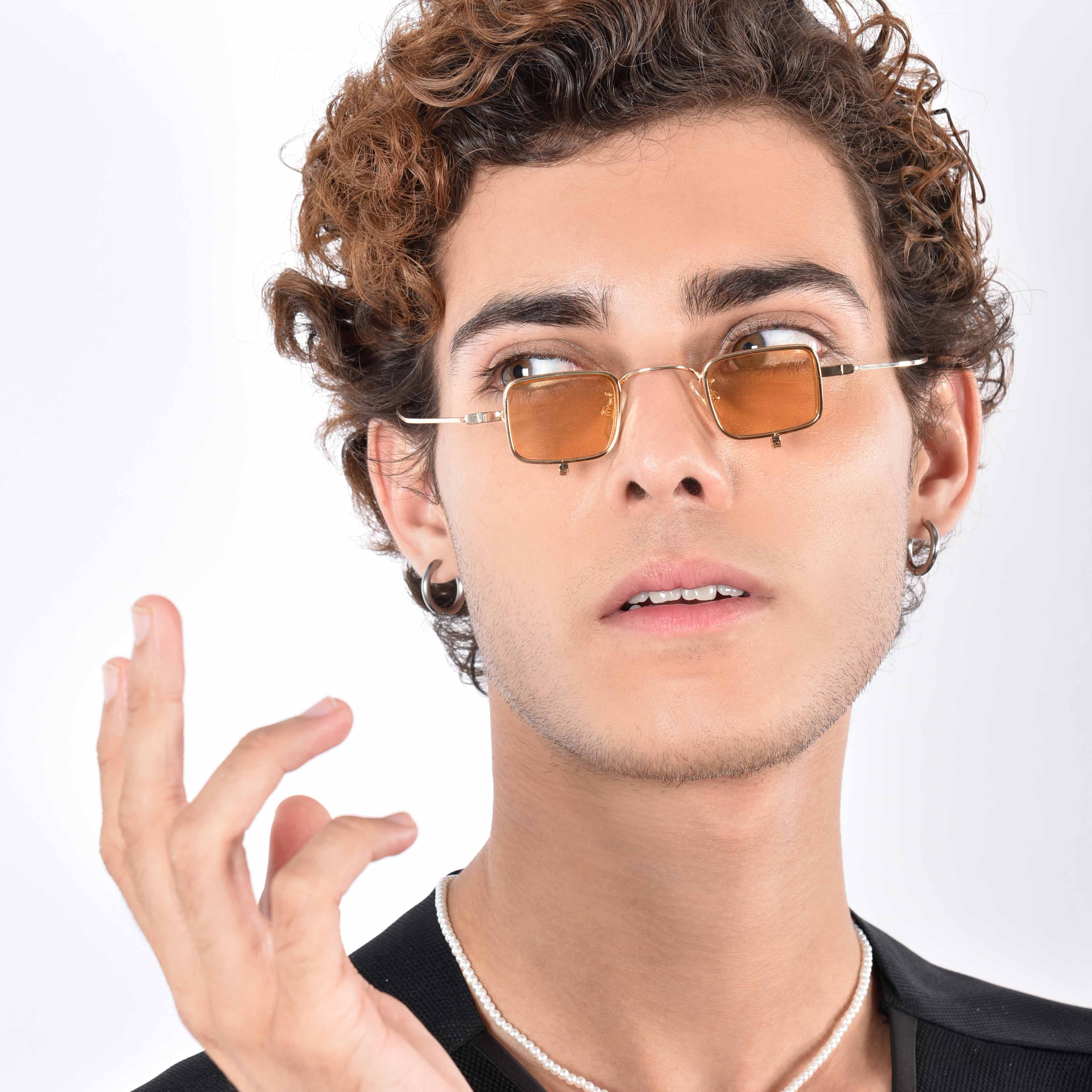 Optivex Golden Rectangle Sunglasses