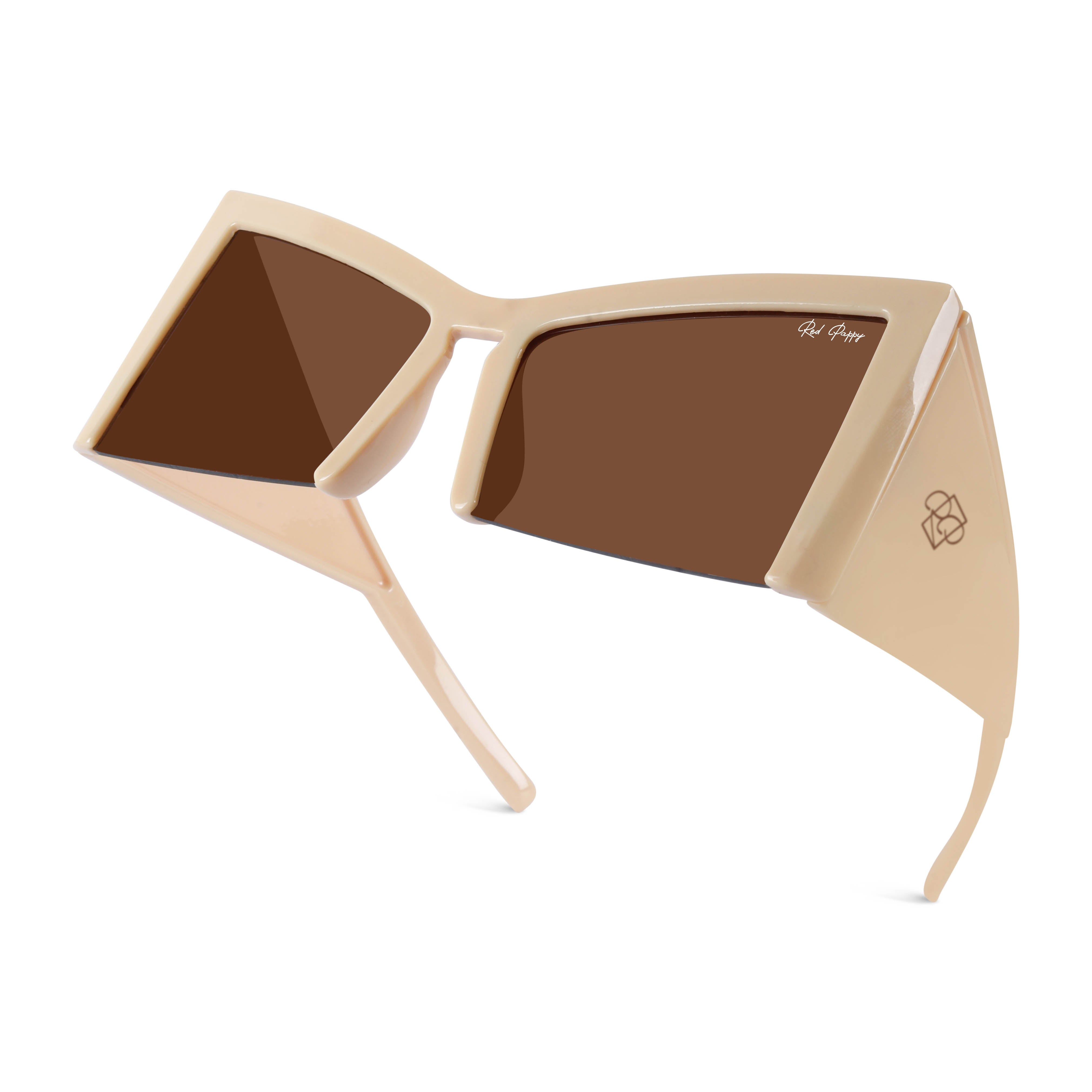 Stellara Brown Cateye Sunglasses