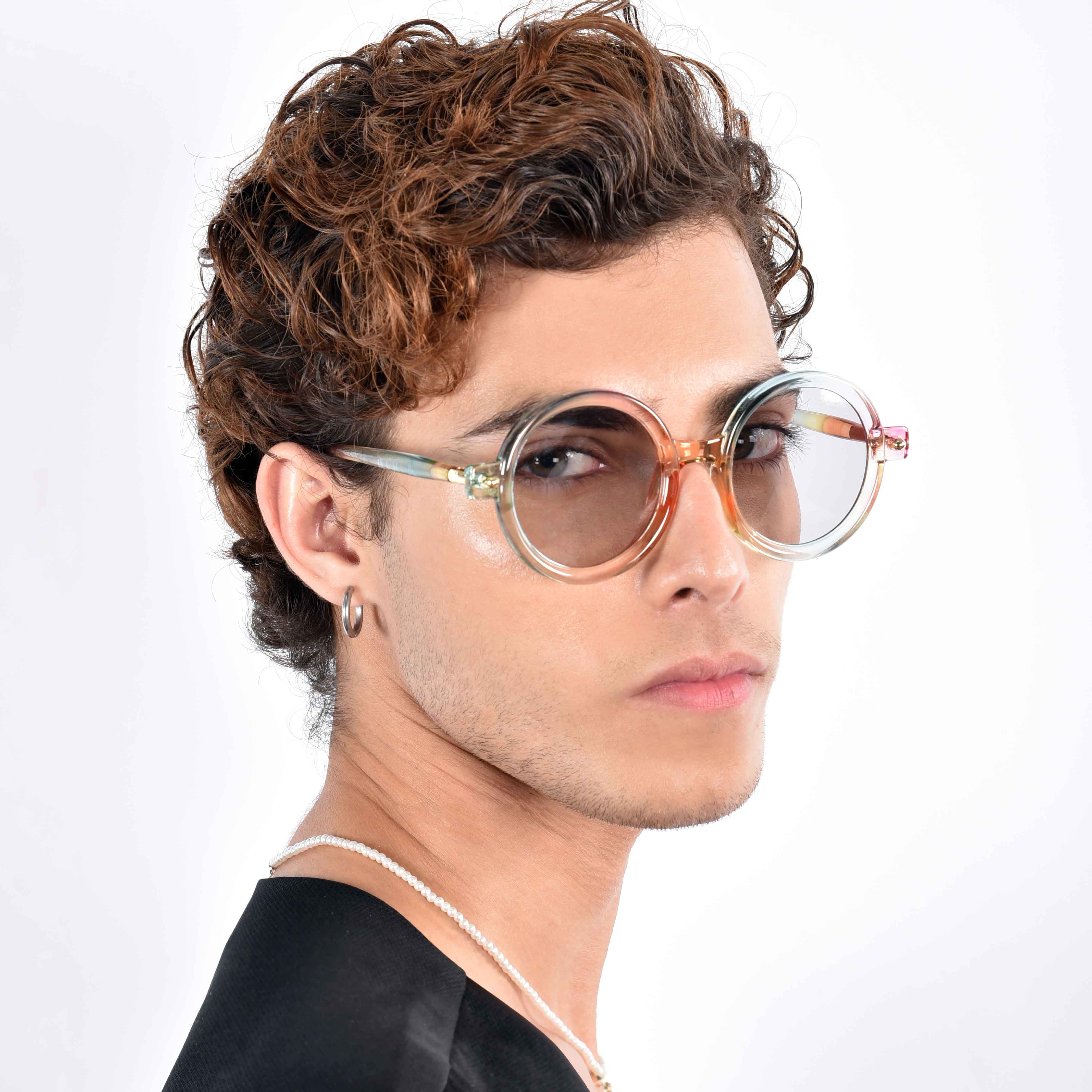Swirl Multi Round Sunglasses