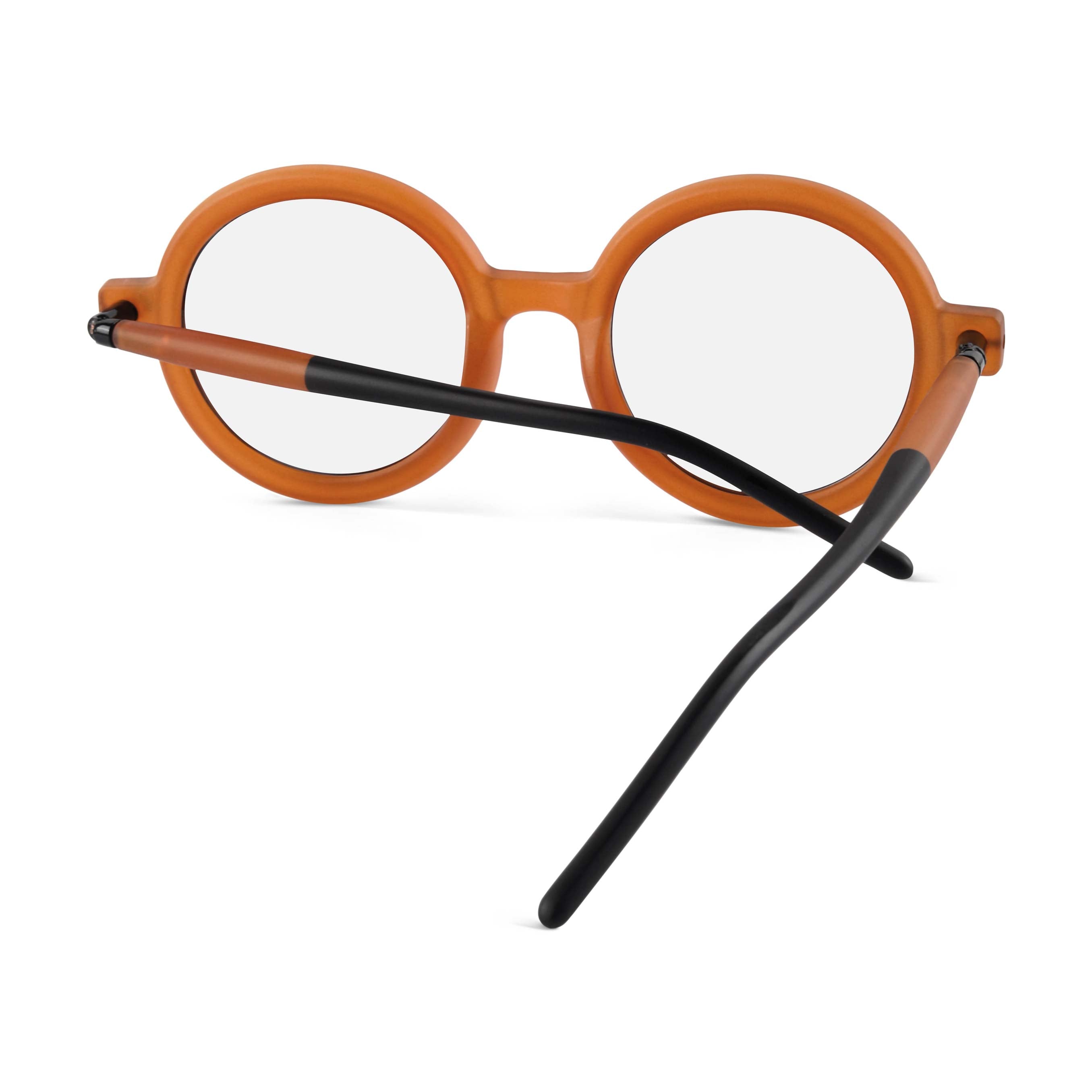 Swirl Transparent Round Sunglasses