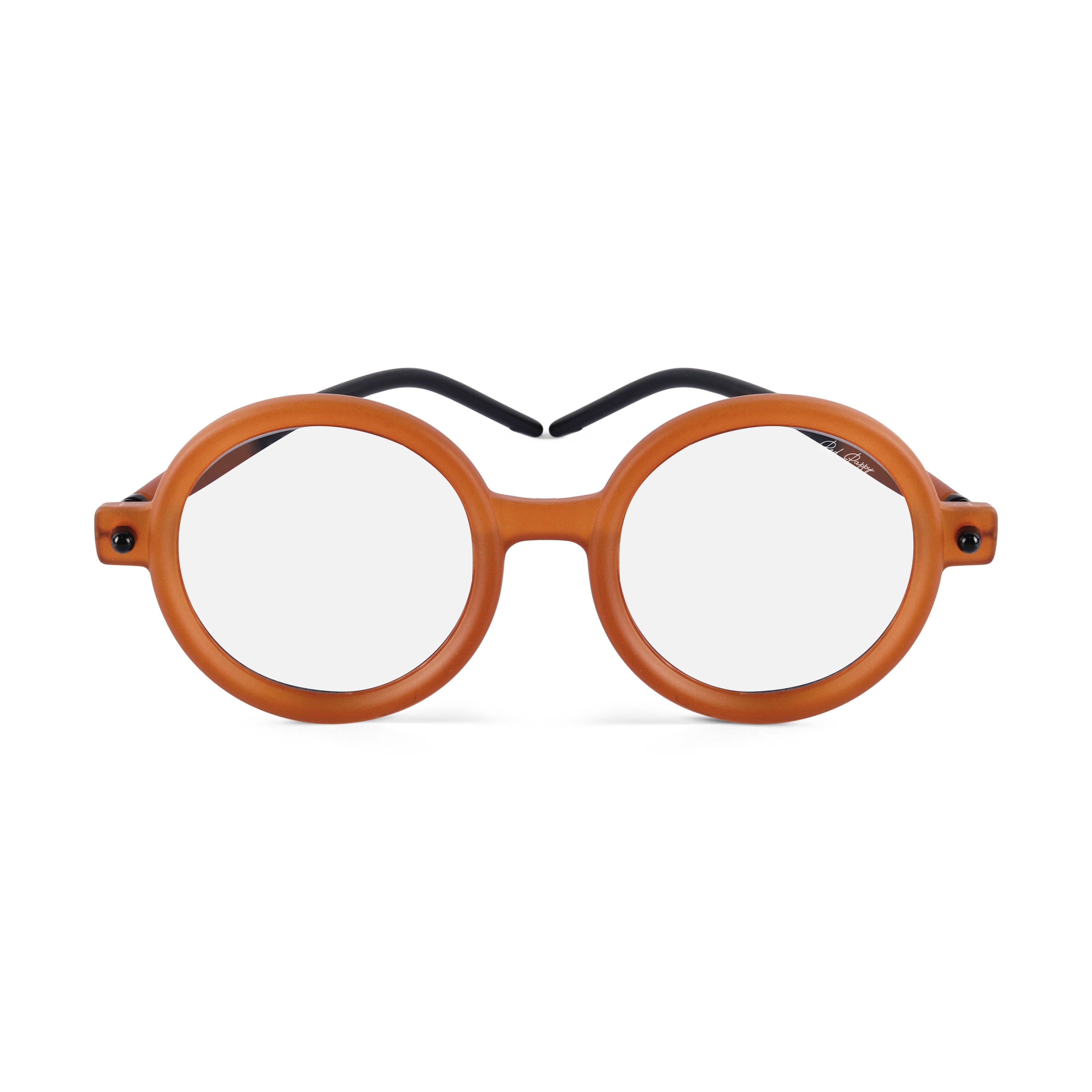 Swirl Transparent Round Sunglasses