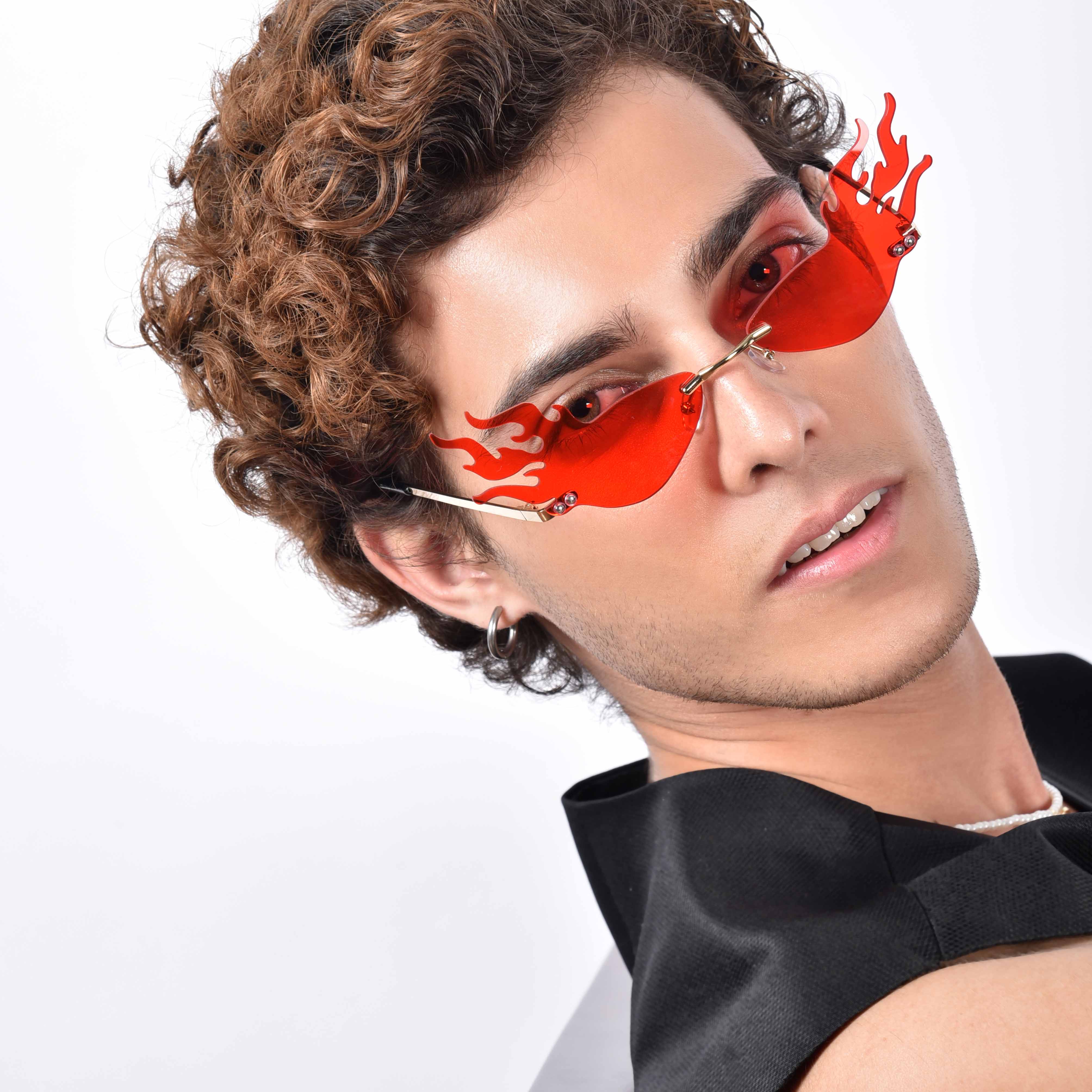 Velora Red Fire Sunglasses