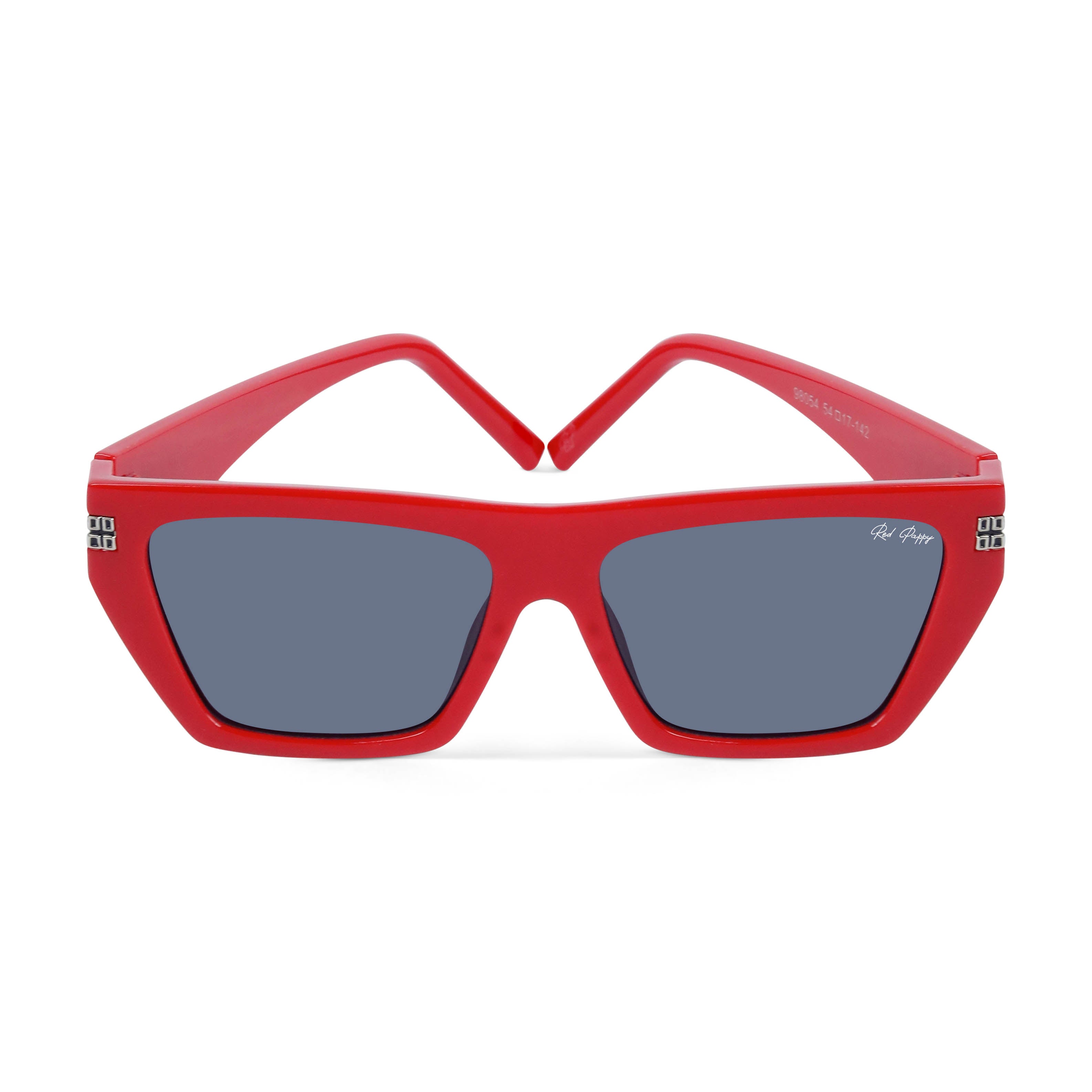 Velsun Black Rectangle Sunglasses
