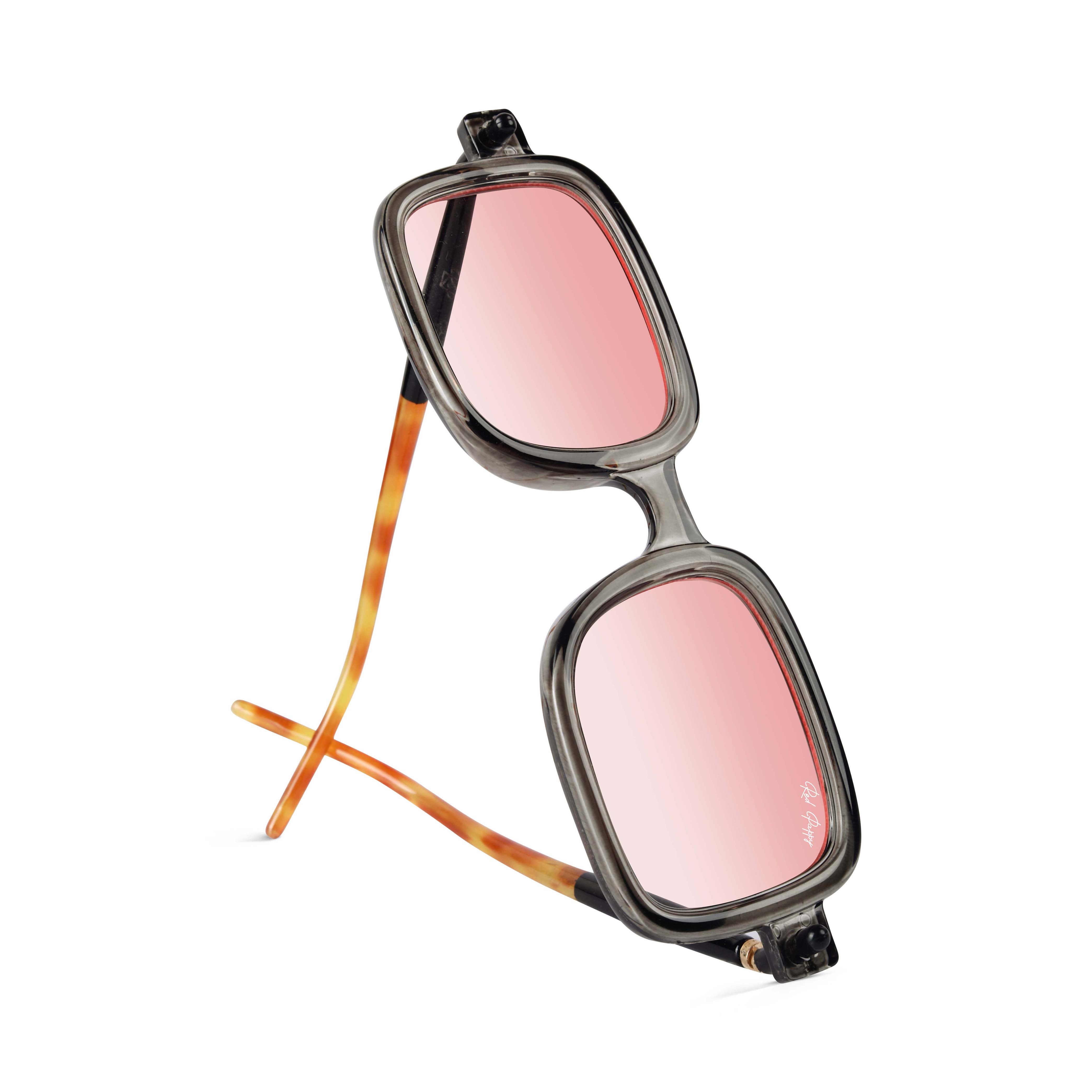 Vexor Red Square Sunglasses