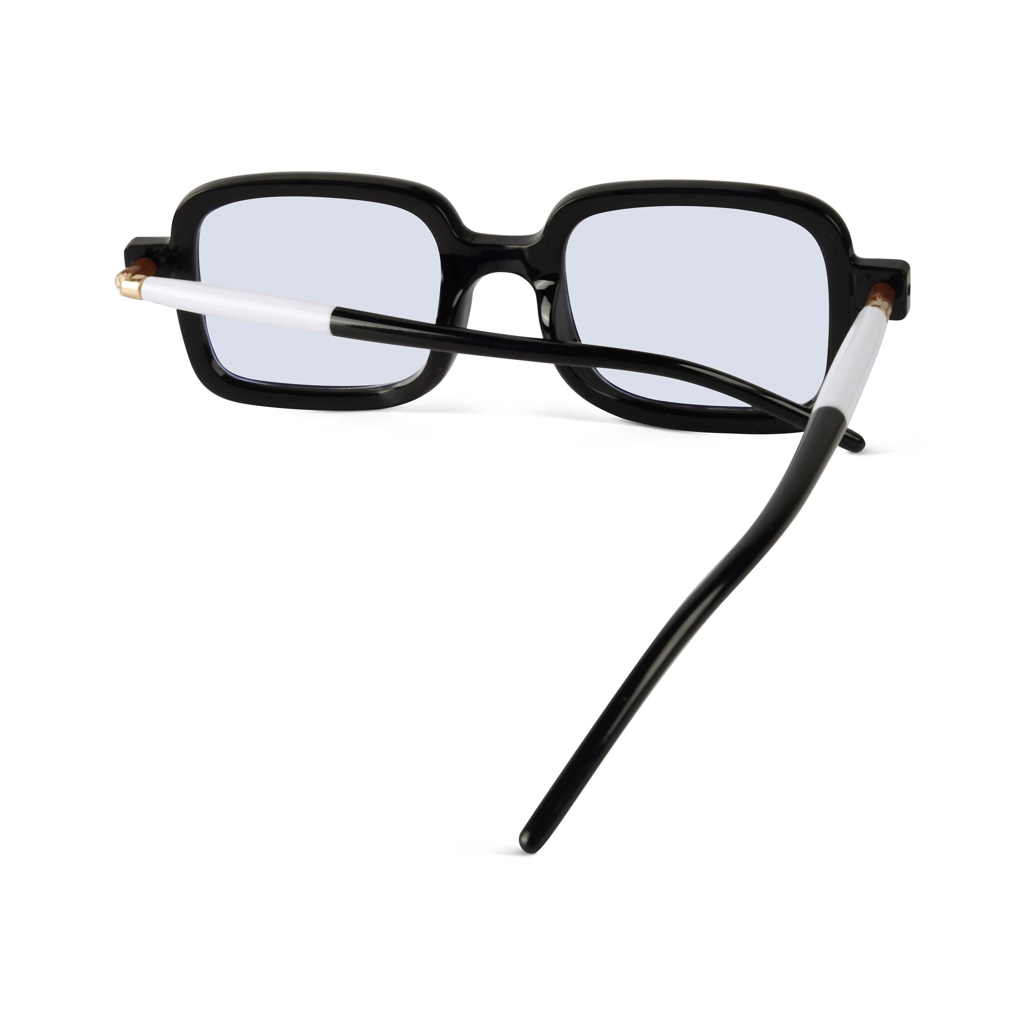 Vexor Transparent Square Sunglasses