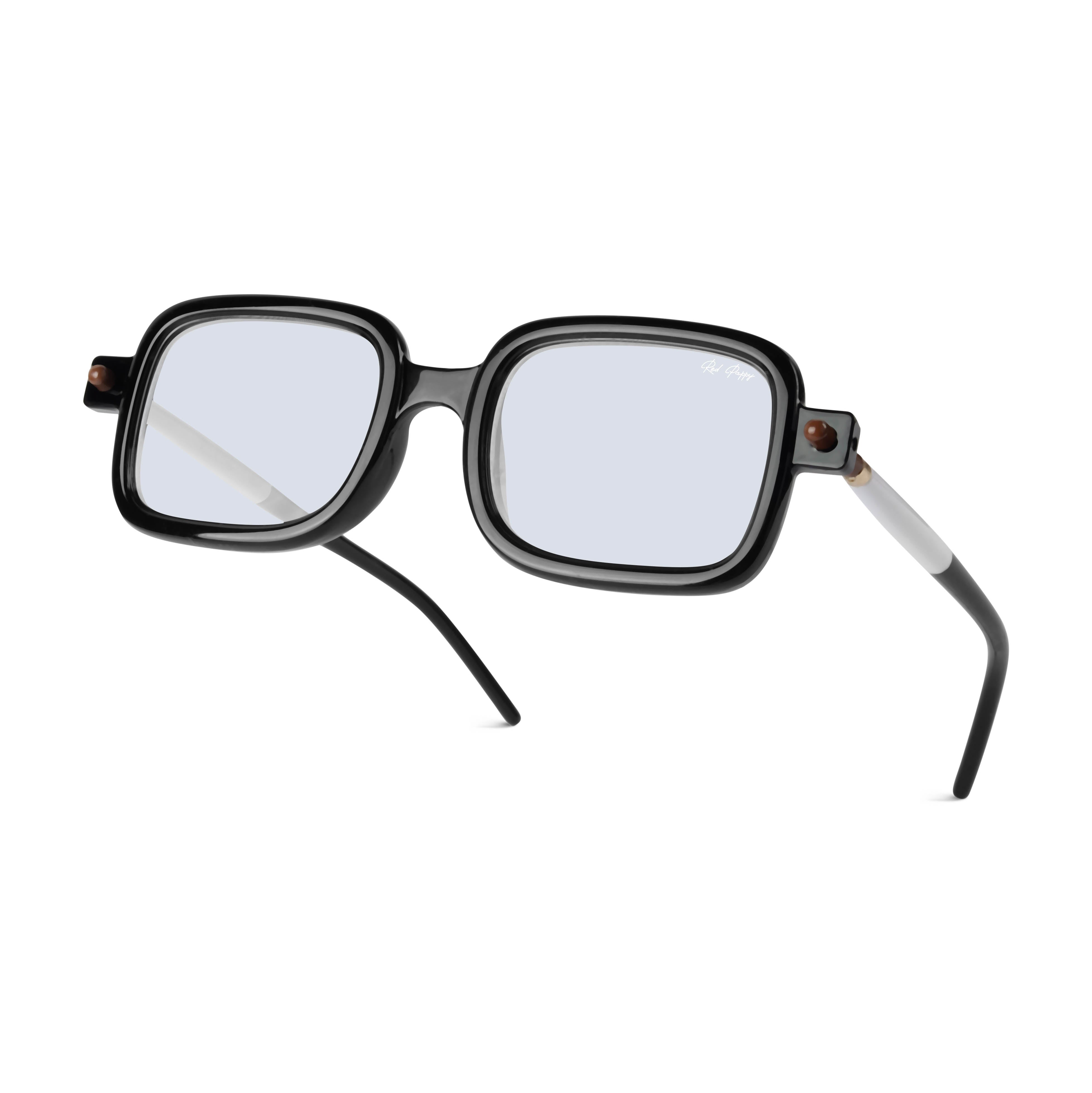 Vexor Transparent Square Sunglasses