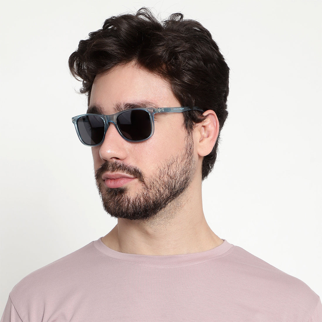 Azure Eyes Polarized Square Sunglasses