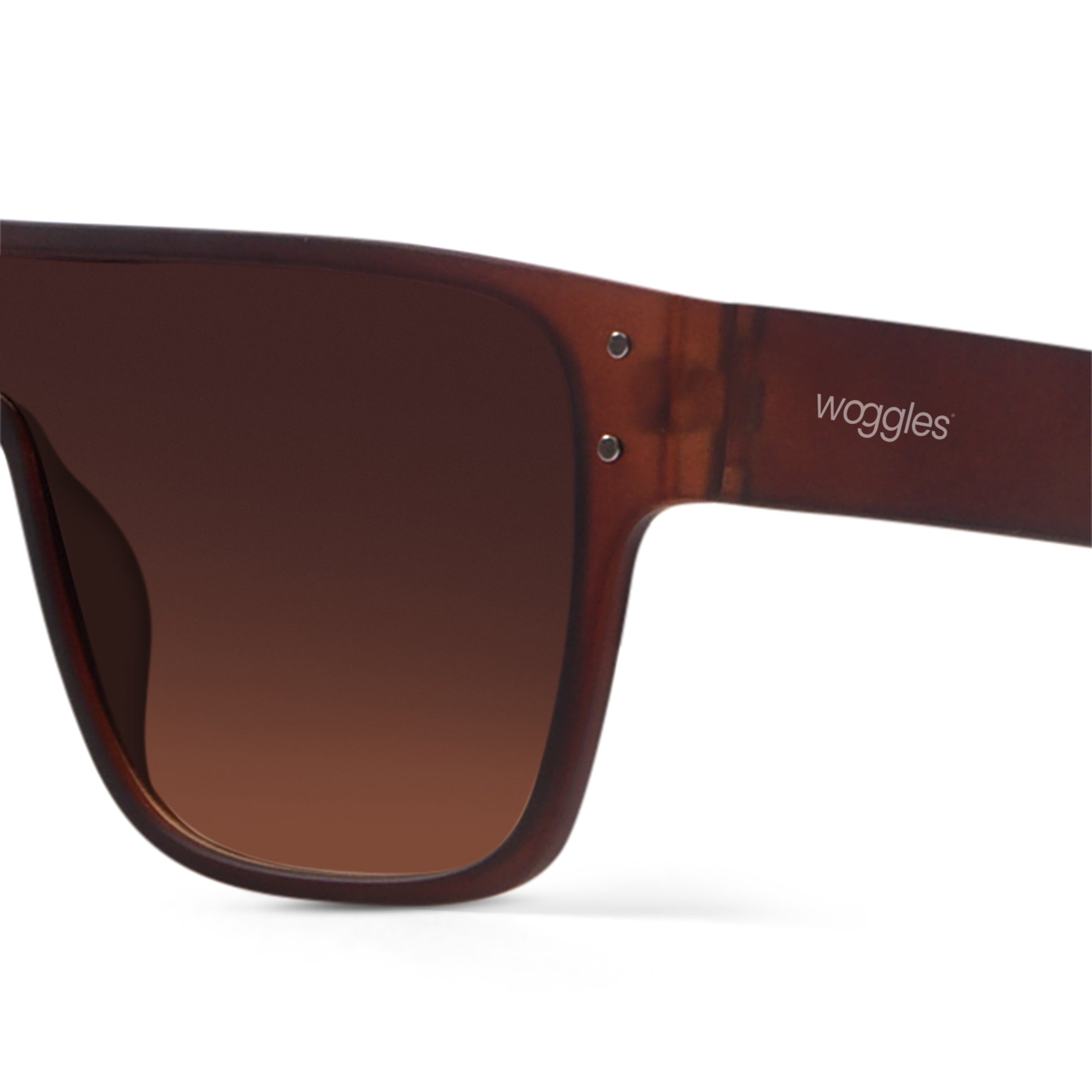 Bash Brown Oversize Sunglasses