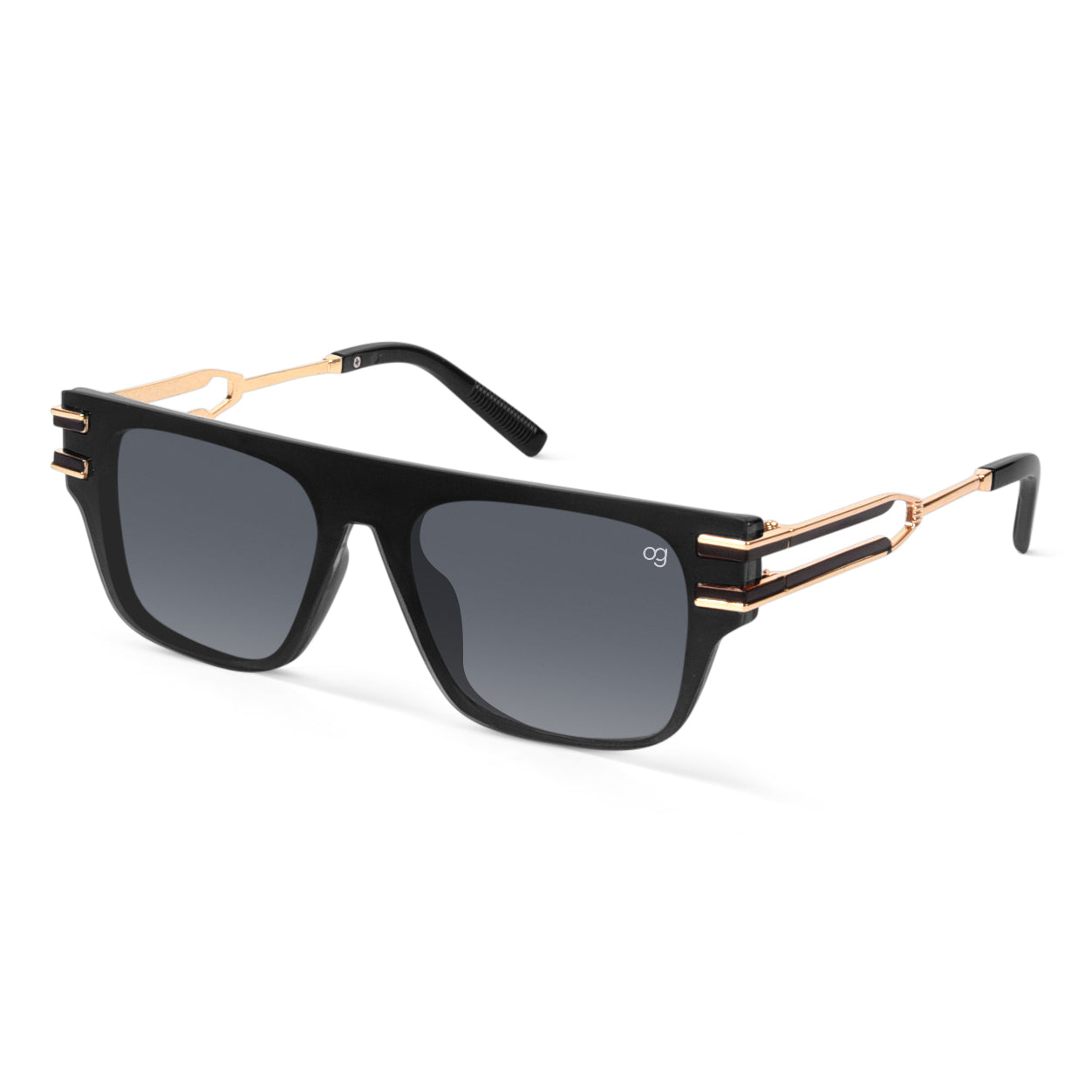 Monolith Black Rectangle Sunglasses