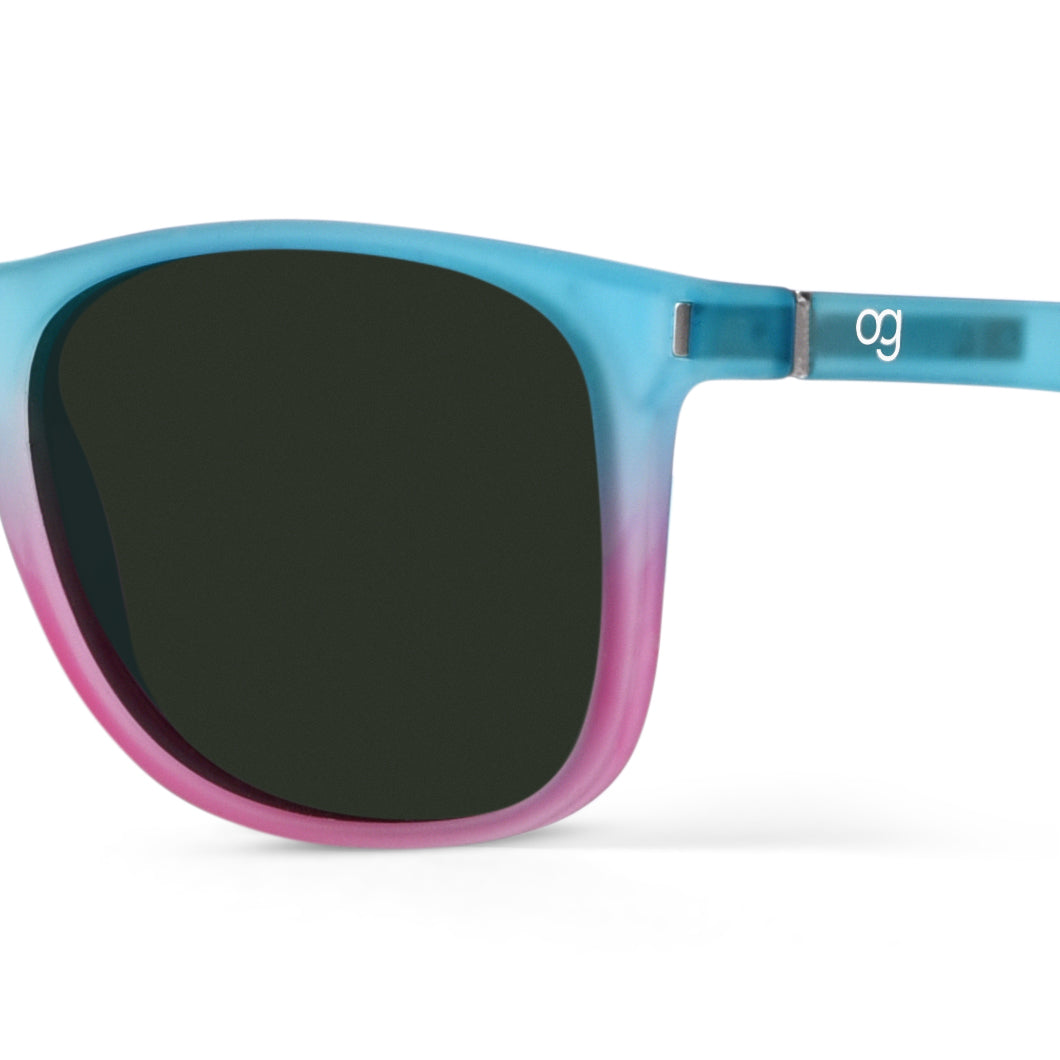 Neon Oasis Polarized Square Sunglasses