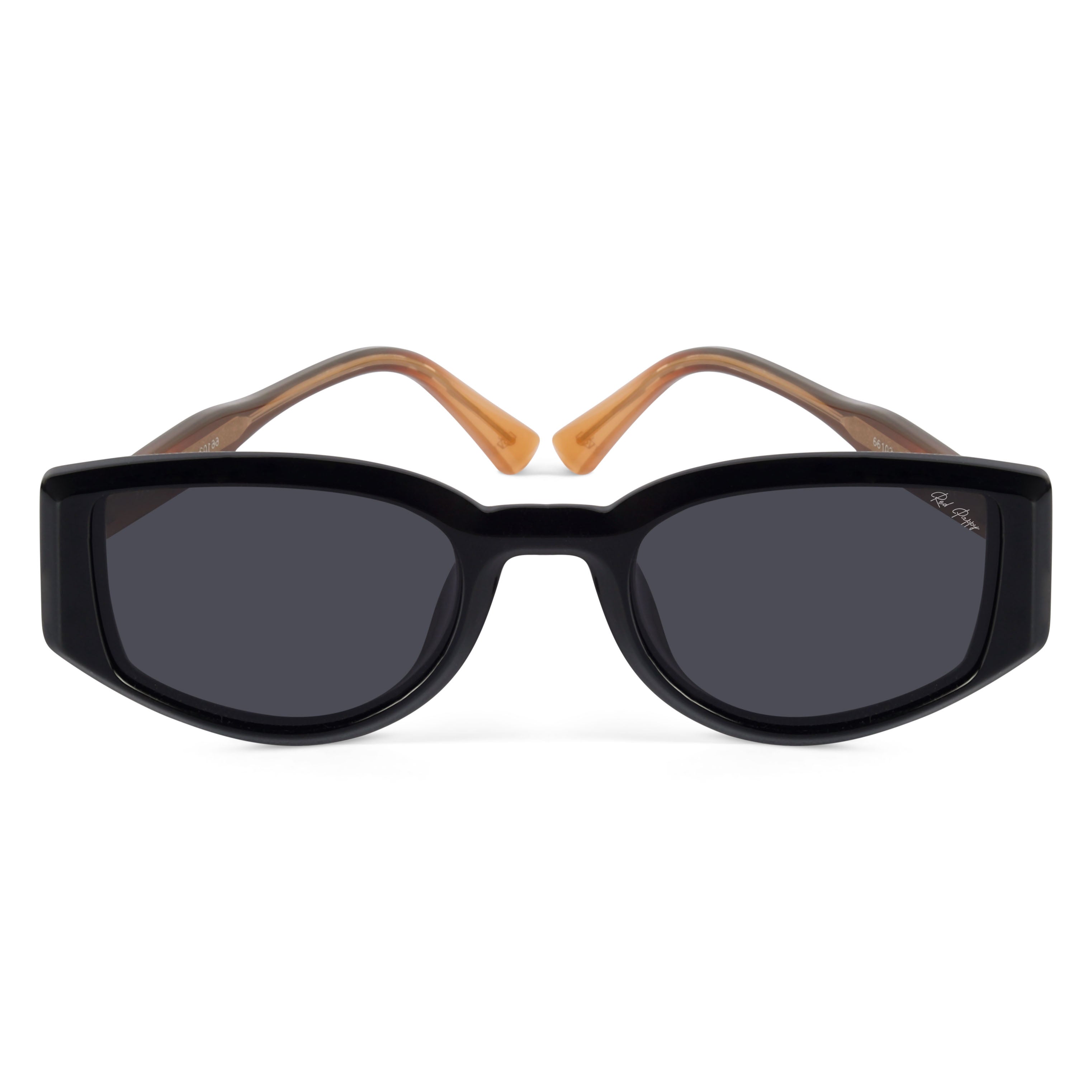 Alcove Orange Polarized Rectangle Sunglasses