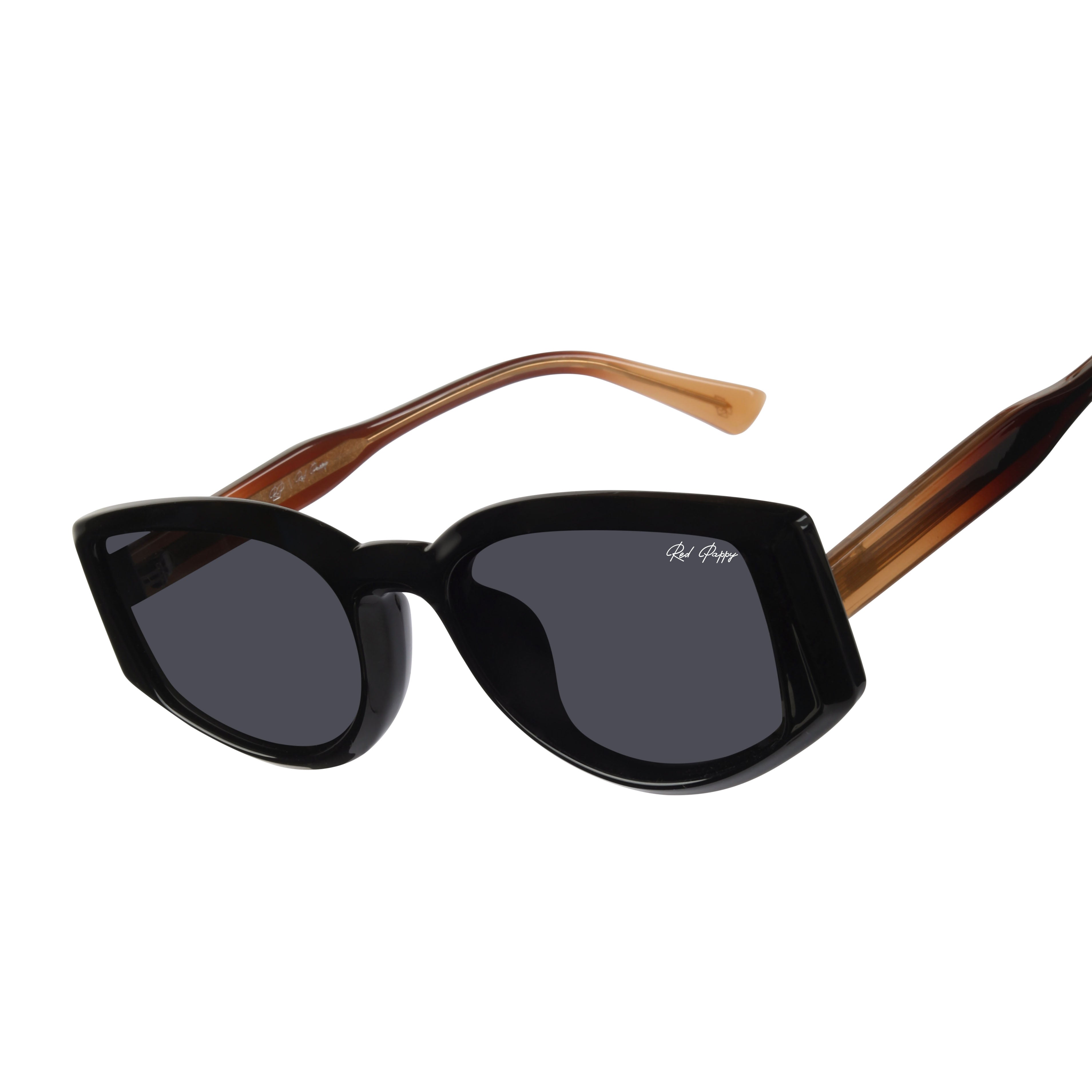 Alcove Orange Polarized Rectangle Sunglasses