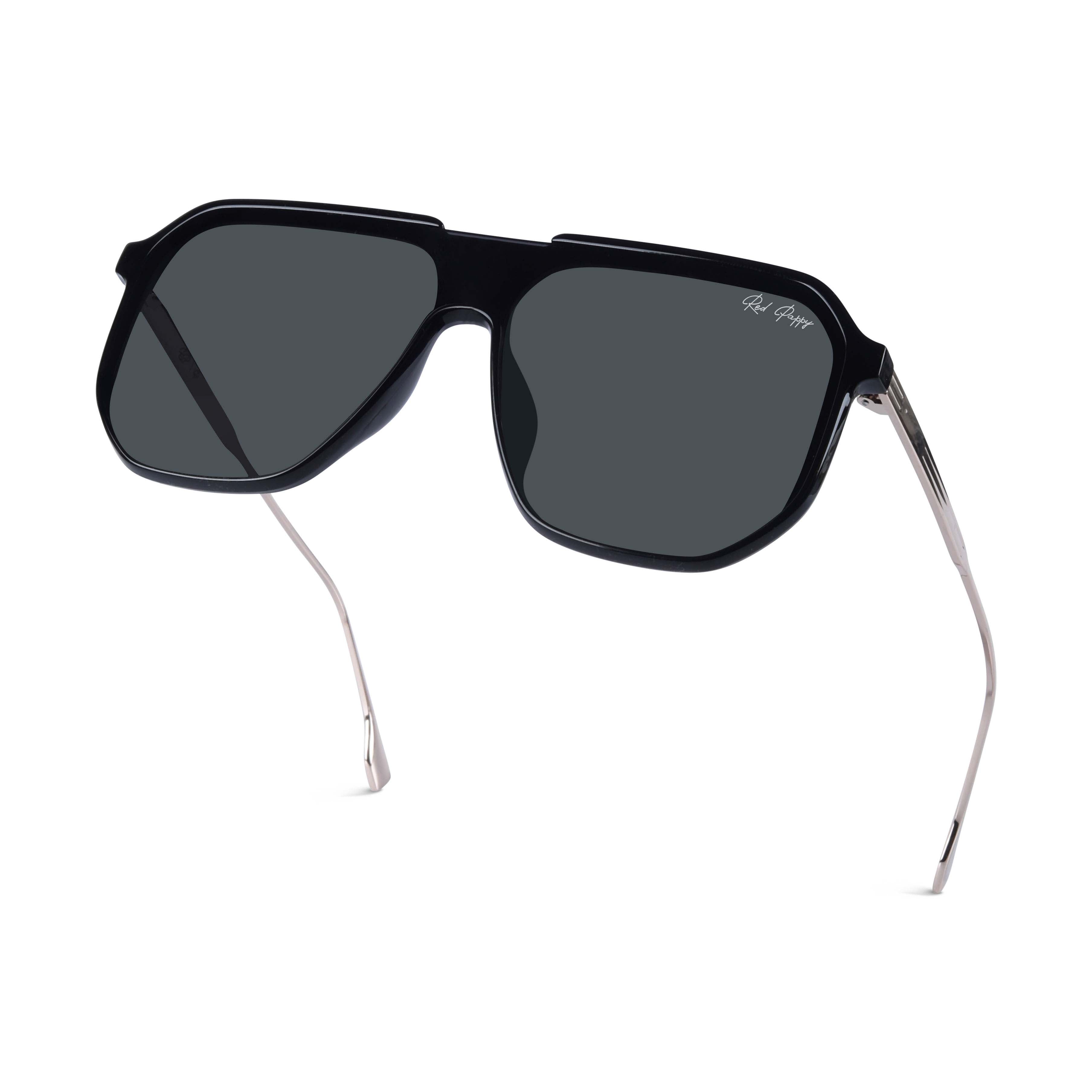 Aquila Black Aviator Sunglasses