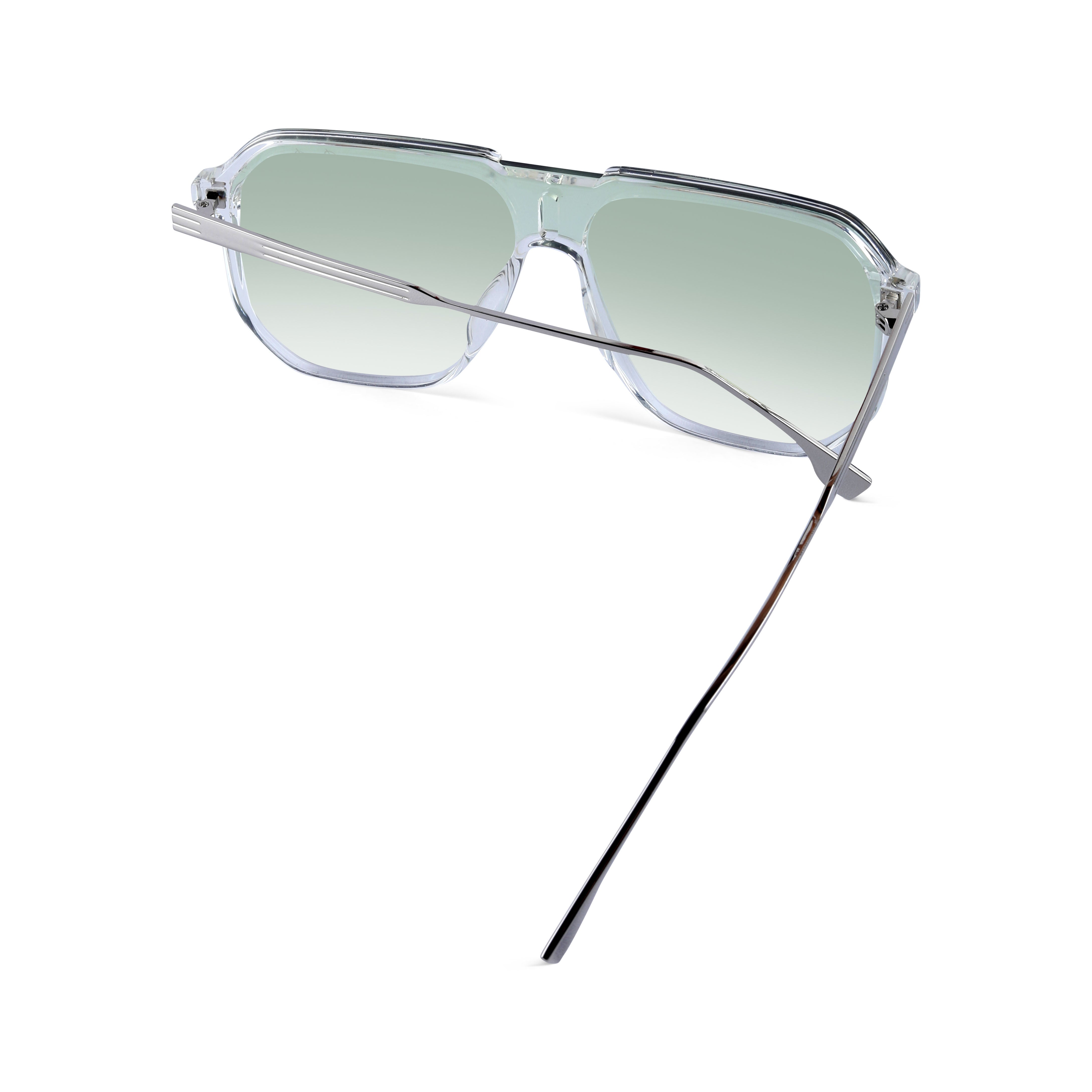 Aquila Green Aviator Sunglasses