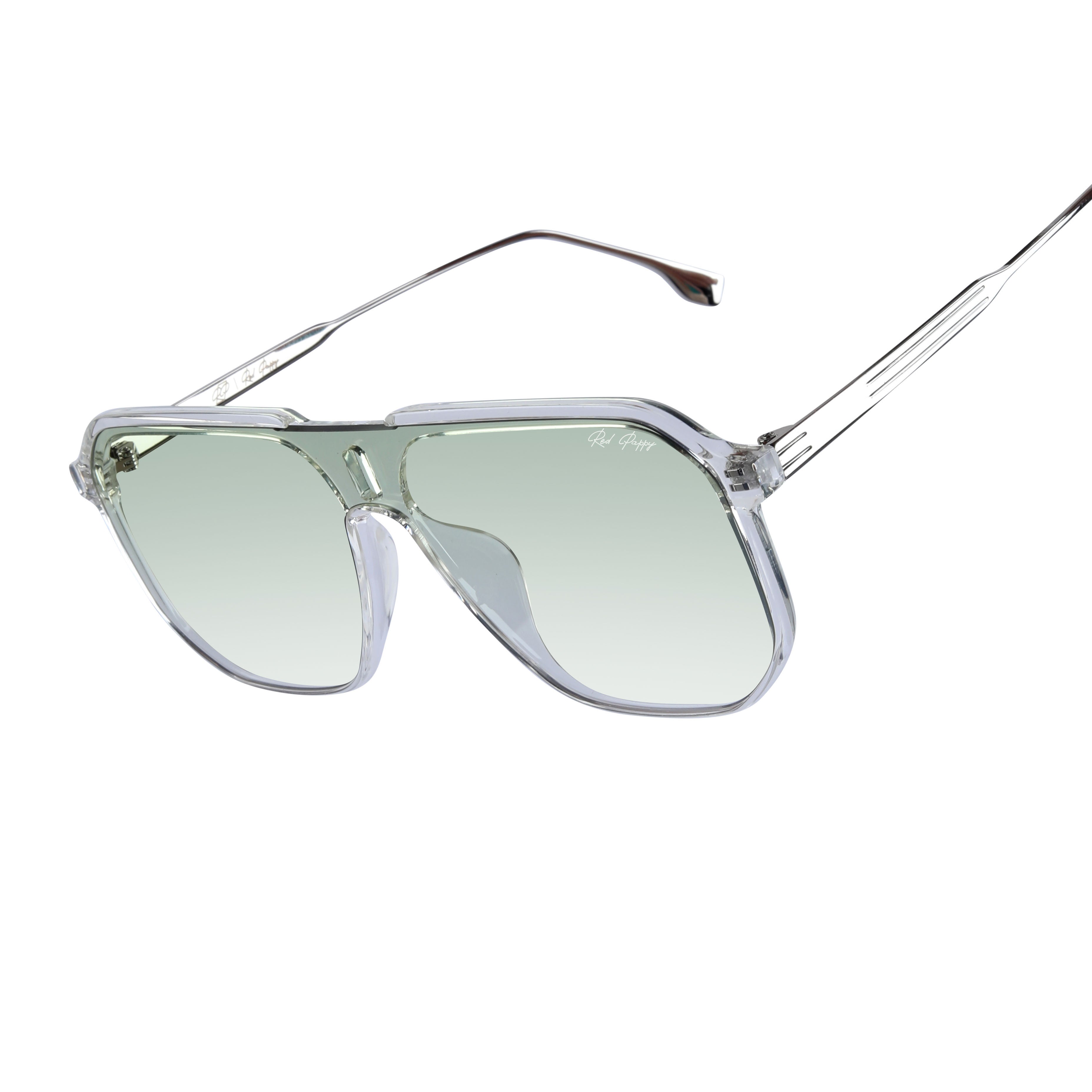 Aquila Green Aviator Sunglasses