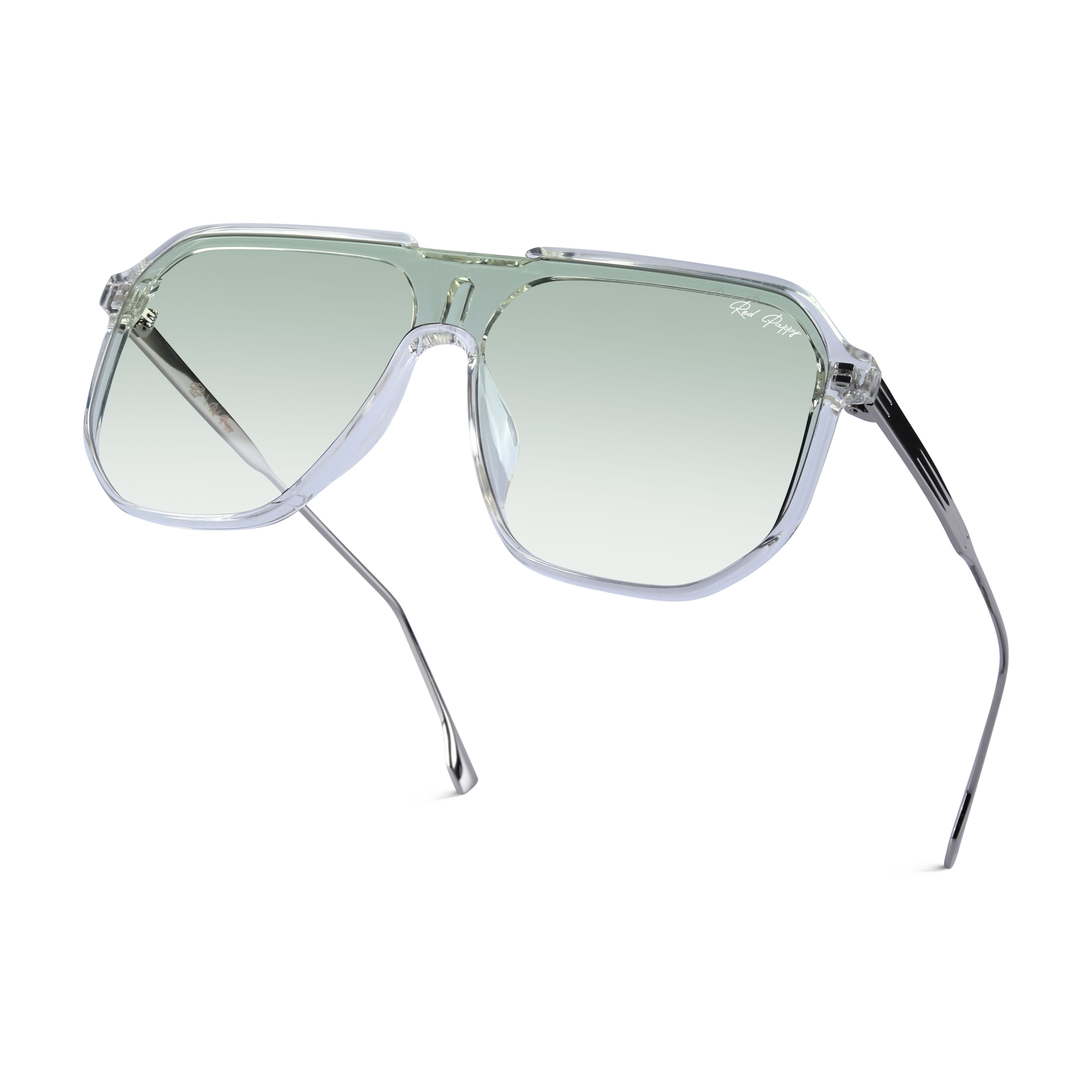 Aquila Green Aviator Sunglasses