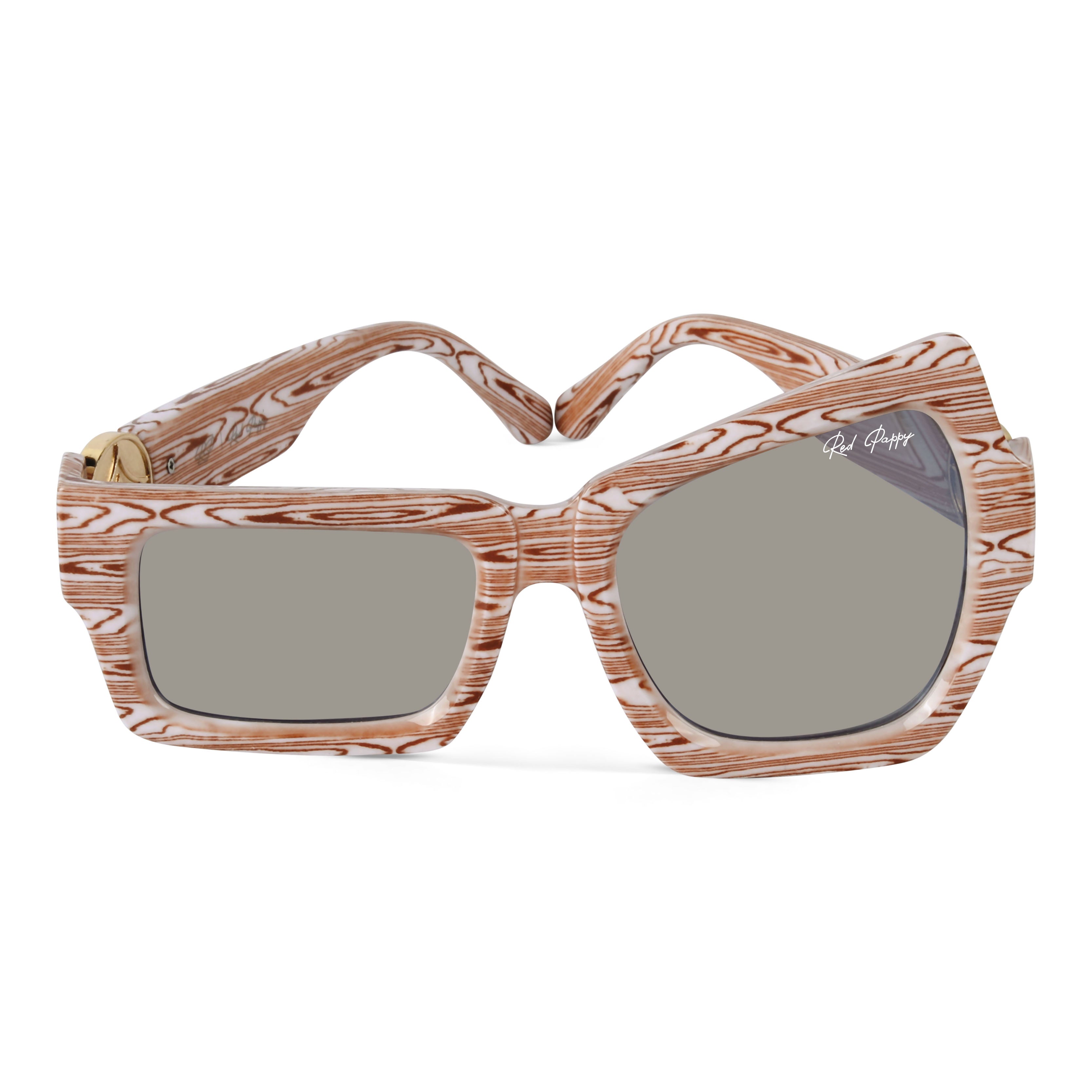 Aurify Mirror Asymmetrical Sunglasses