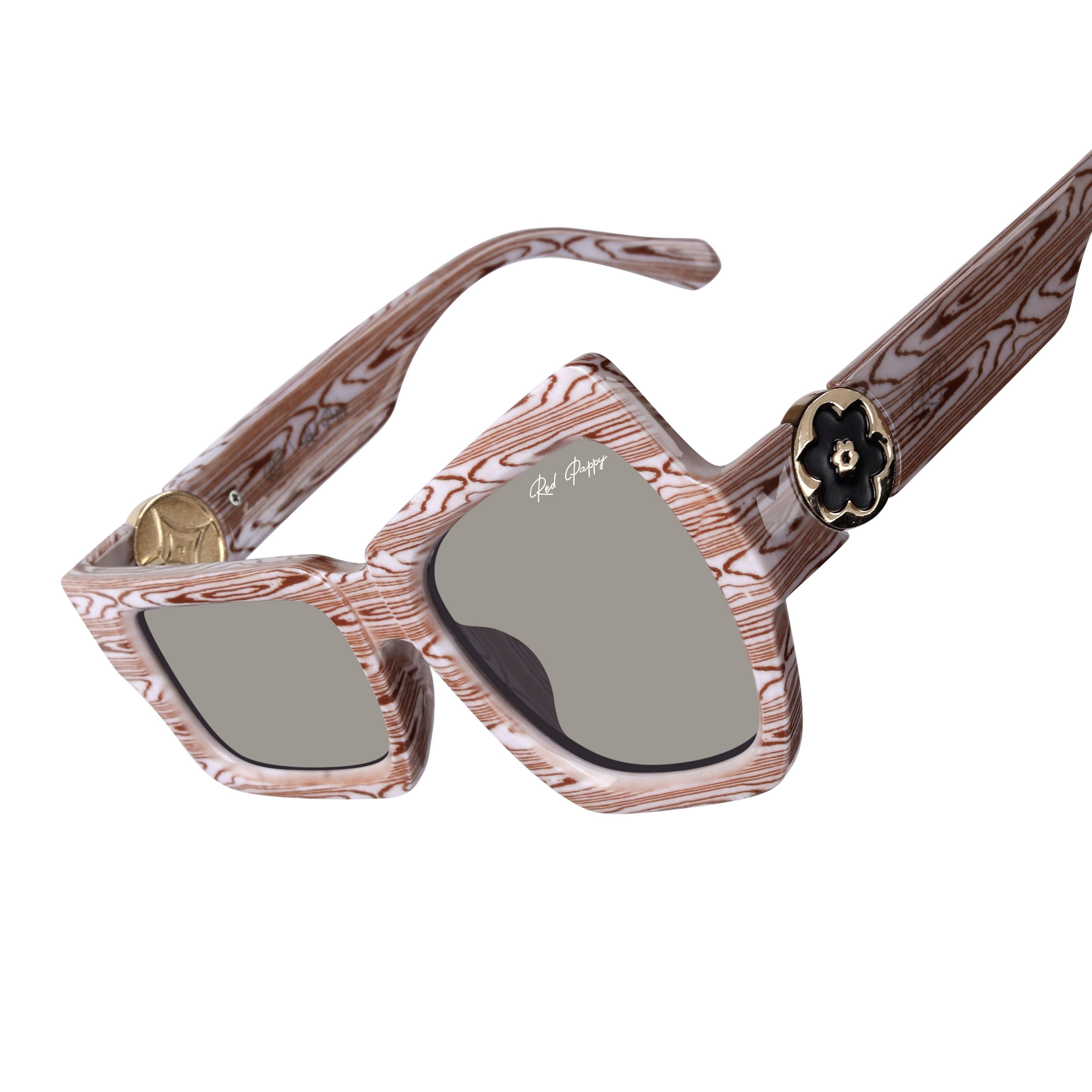 Aurify Mirror Asymmetrical Sunglasses