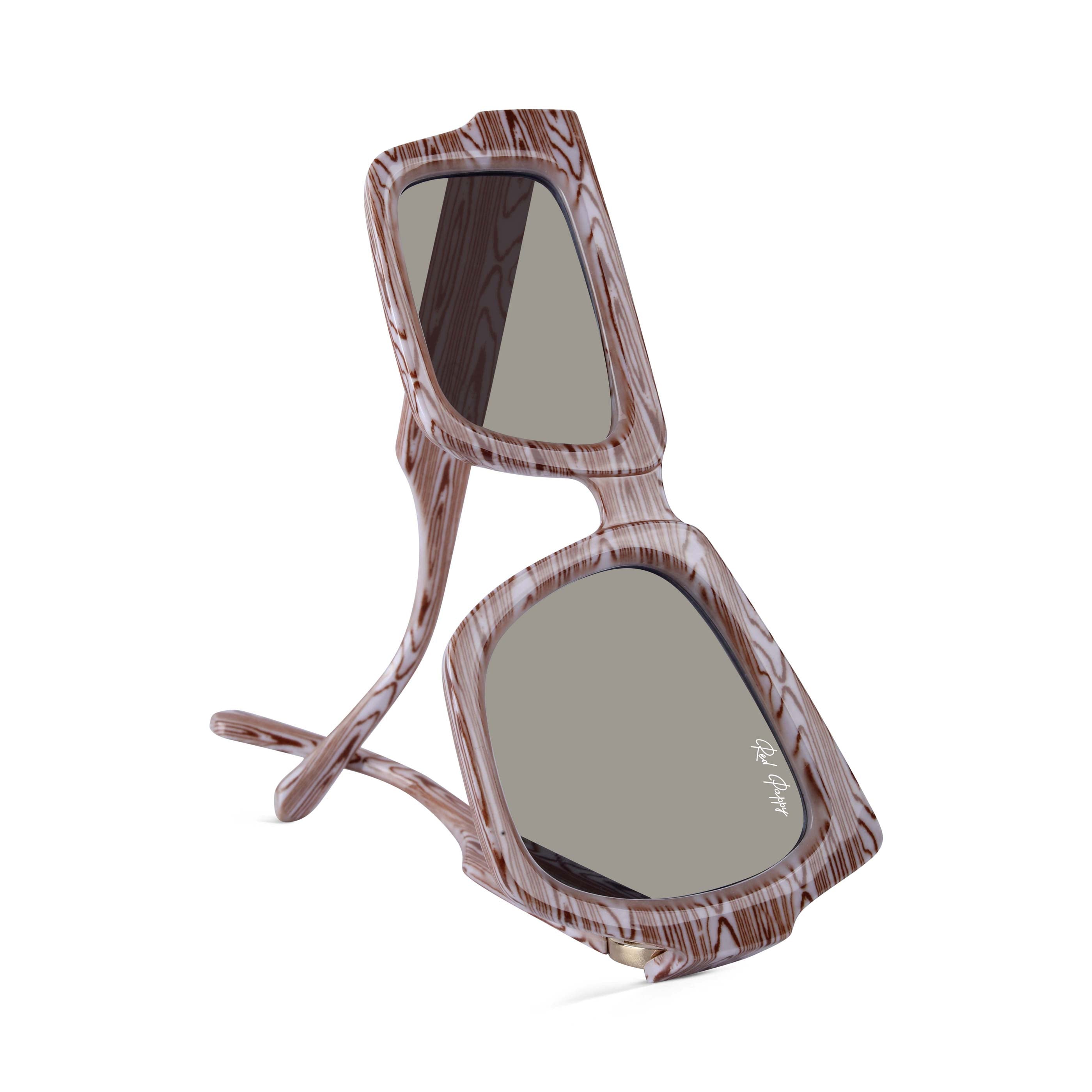 Aurify Mirror Asymmetrical Sunglasses