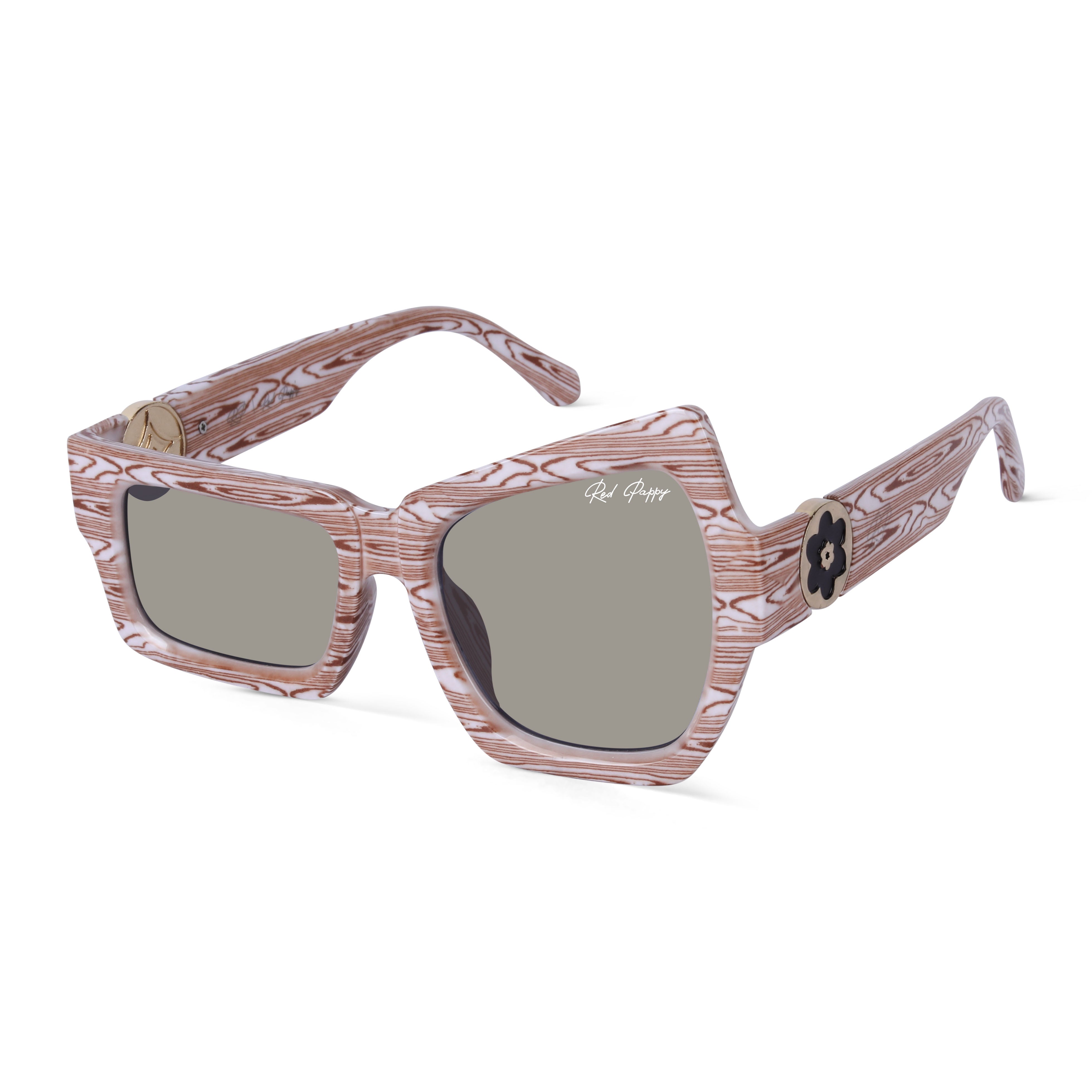 Aurify Mirror Asymmetrical Sunglasses