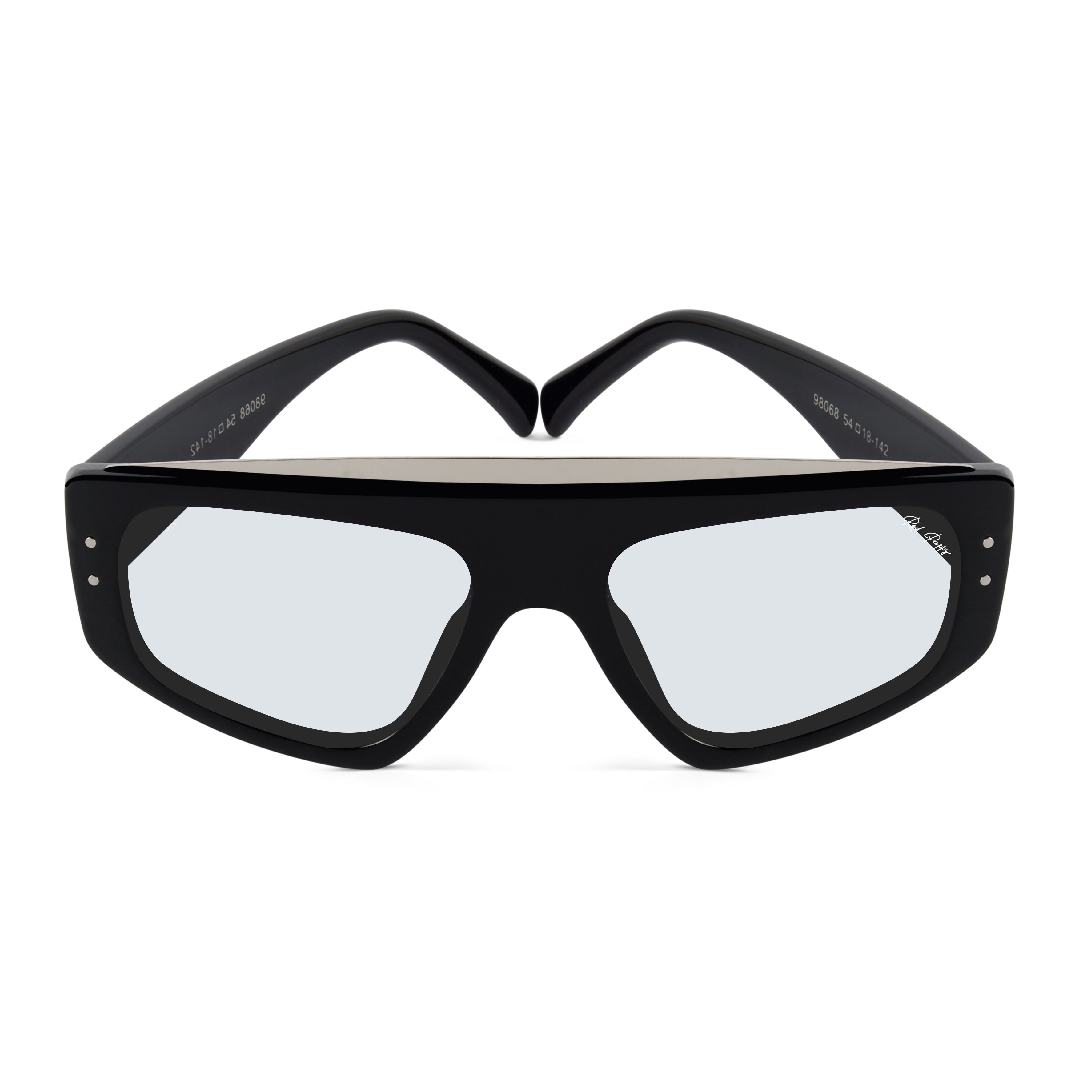 Aurion Transparent Rectangle Sunglasses