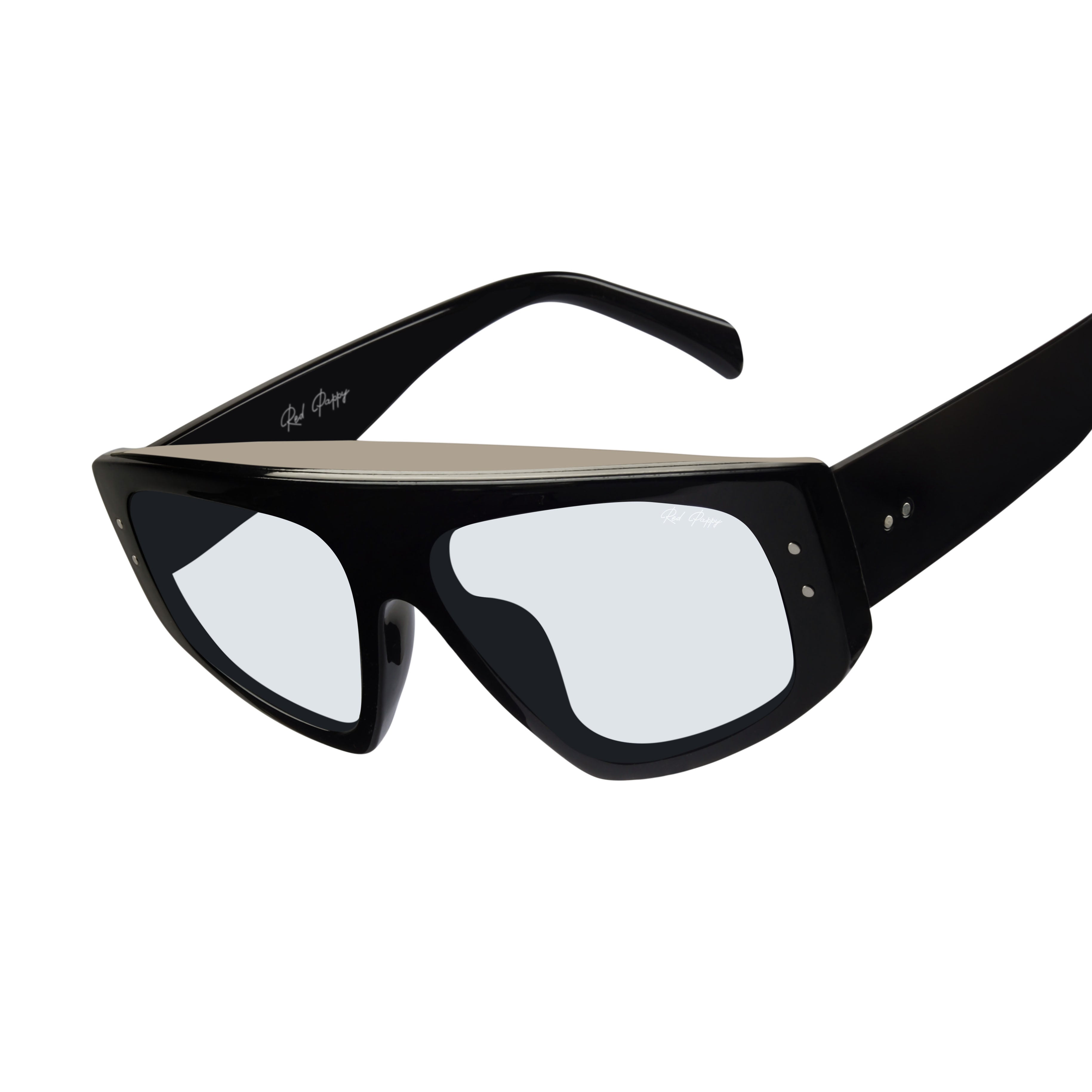 Aurion Transparent Rectangle Sunglasses