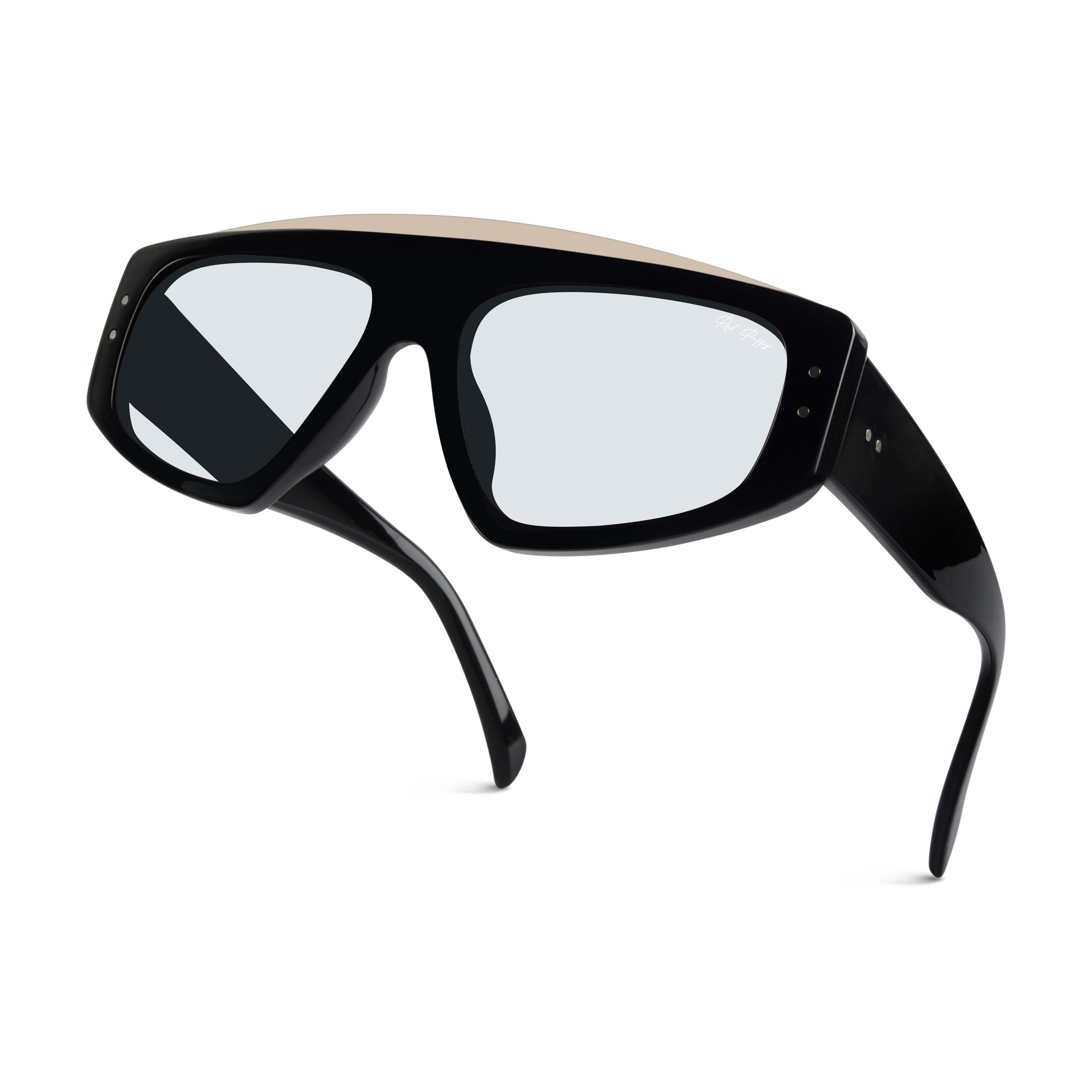 Aurion Transparent Rectangle Sunglasses