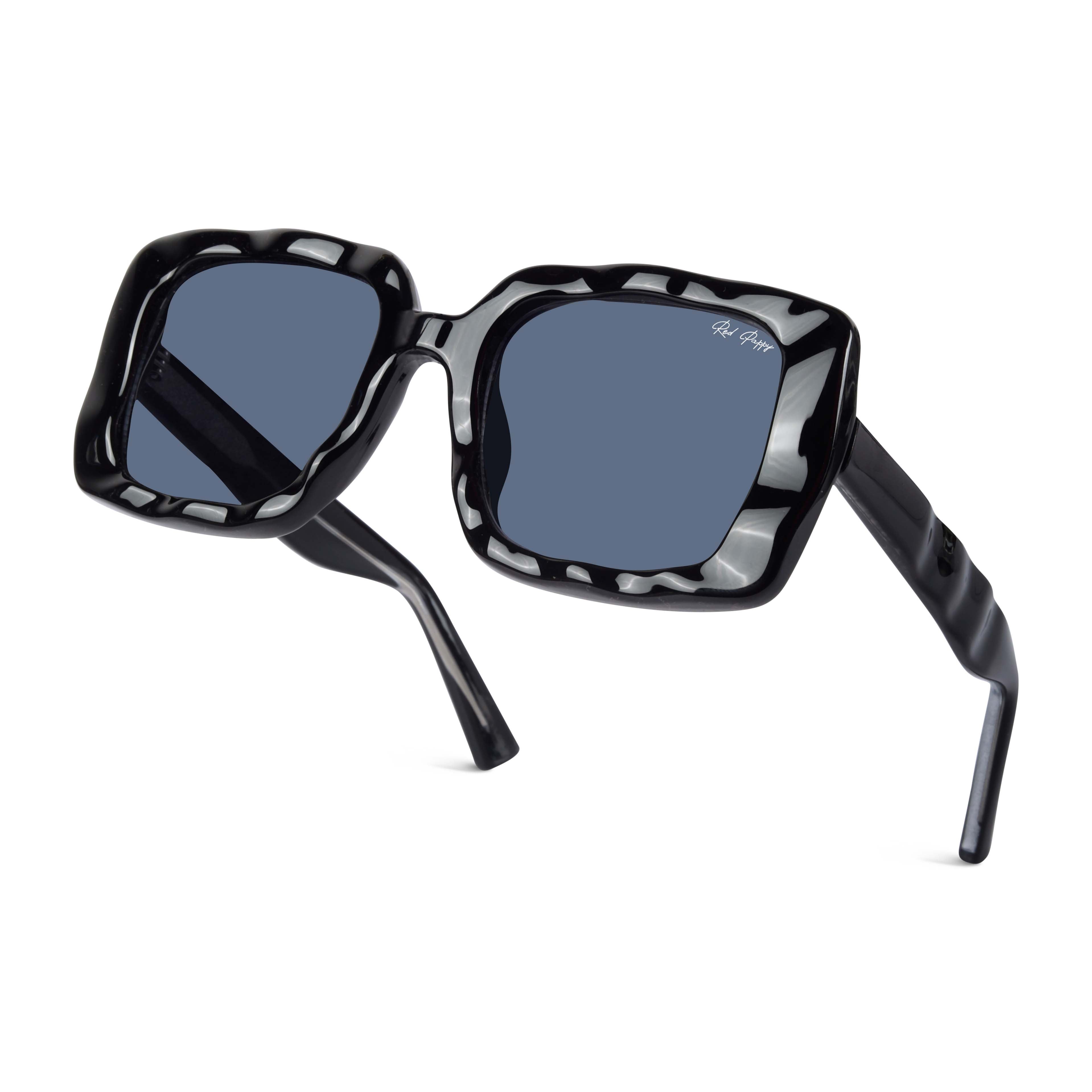 Brillara Blue Square Sunglasses