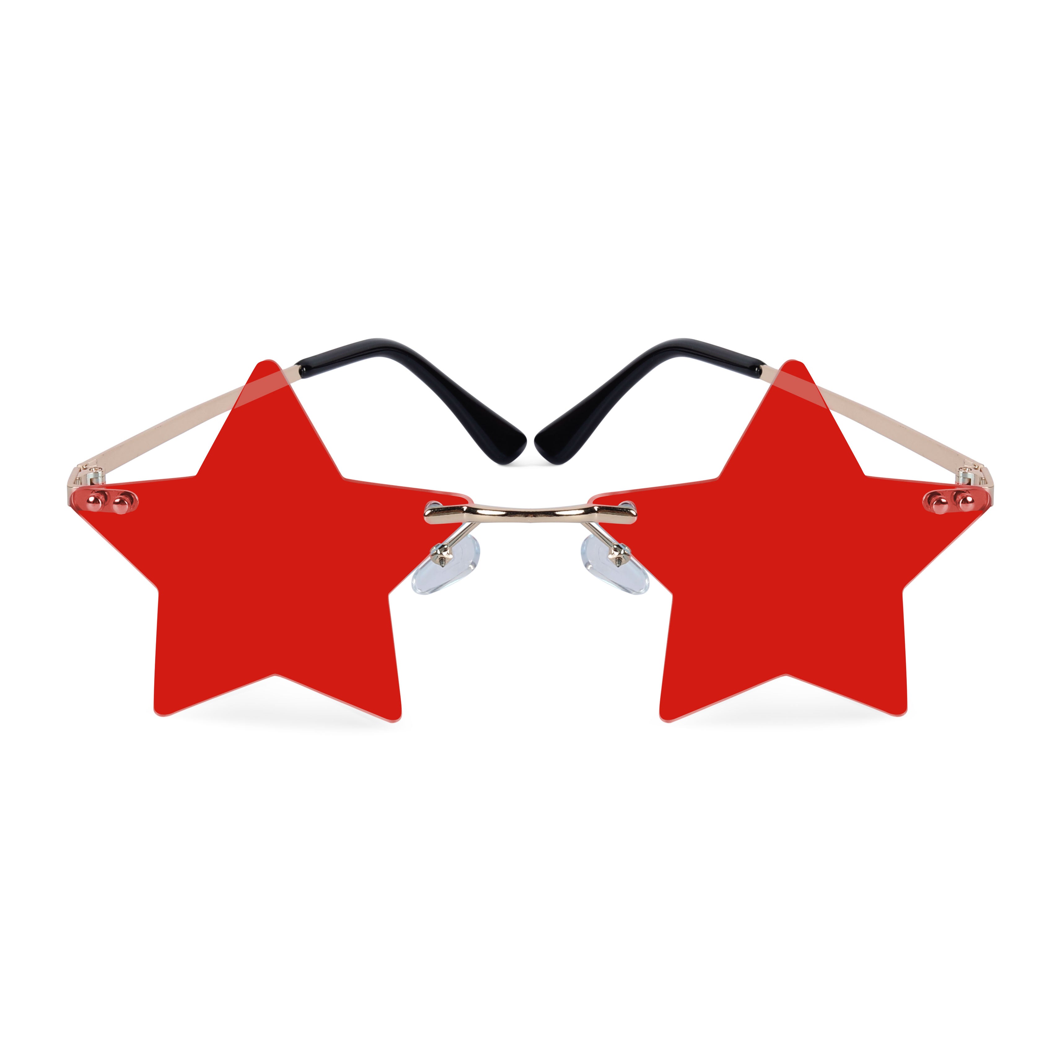 Ciel Red Star Sunglasses