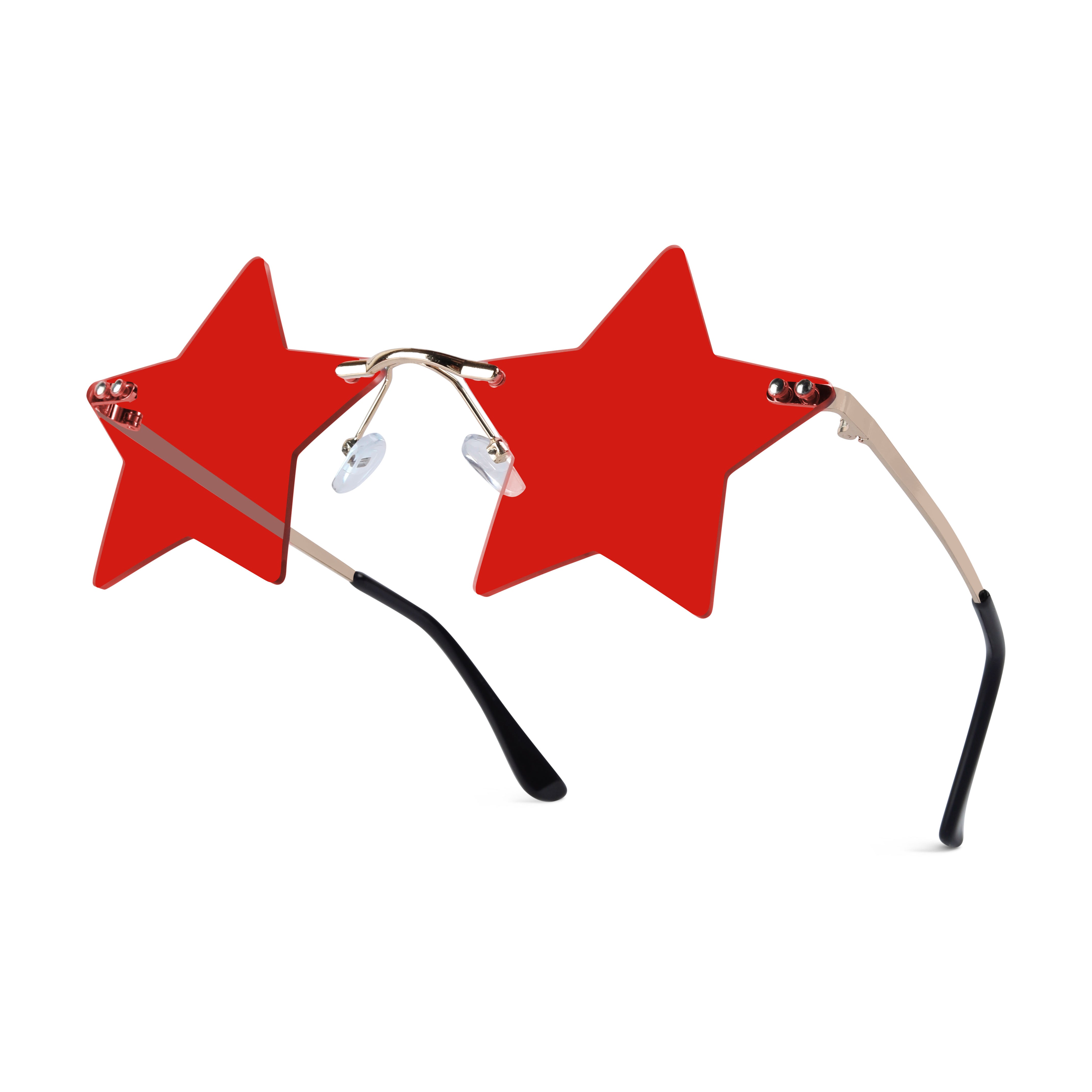 Ciel Red Star Sunglasses