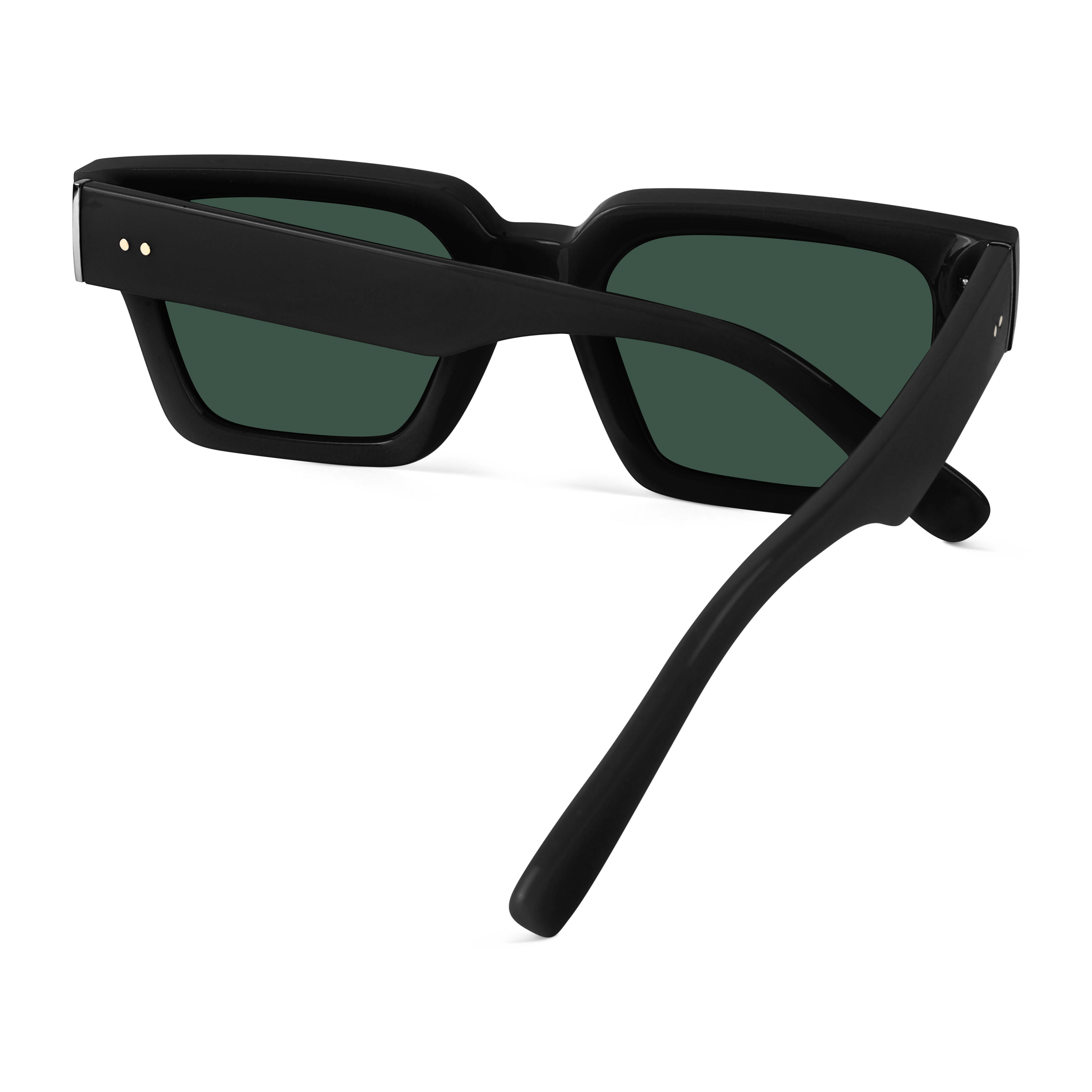 Drex Green Square Sunglasses