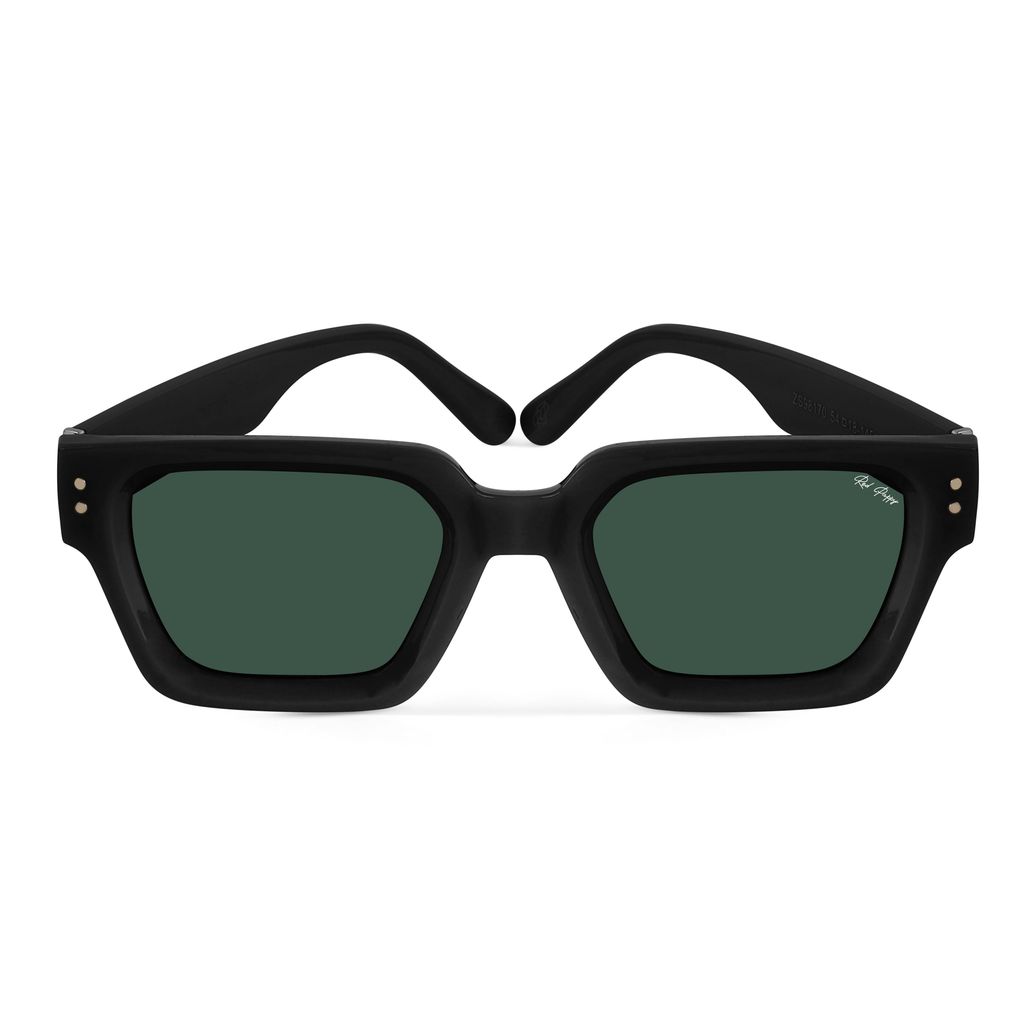 Drex Green Square Sunglasses